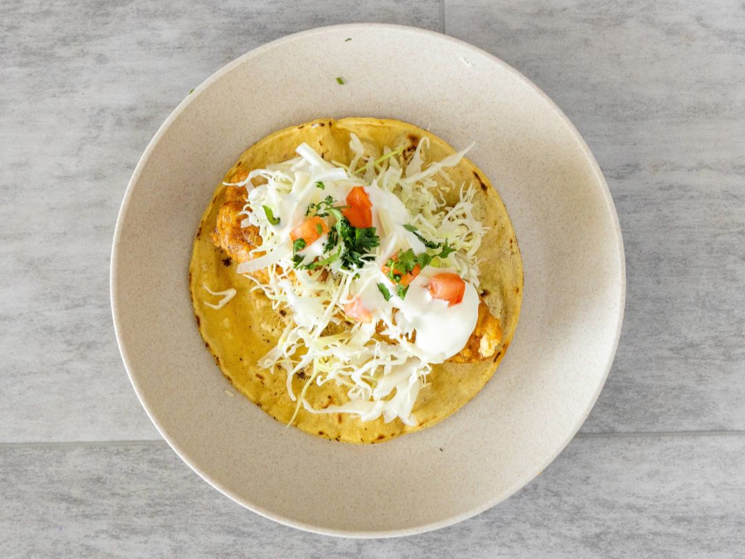 Single CHUCK Salmon Taco
