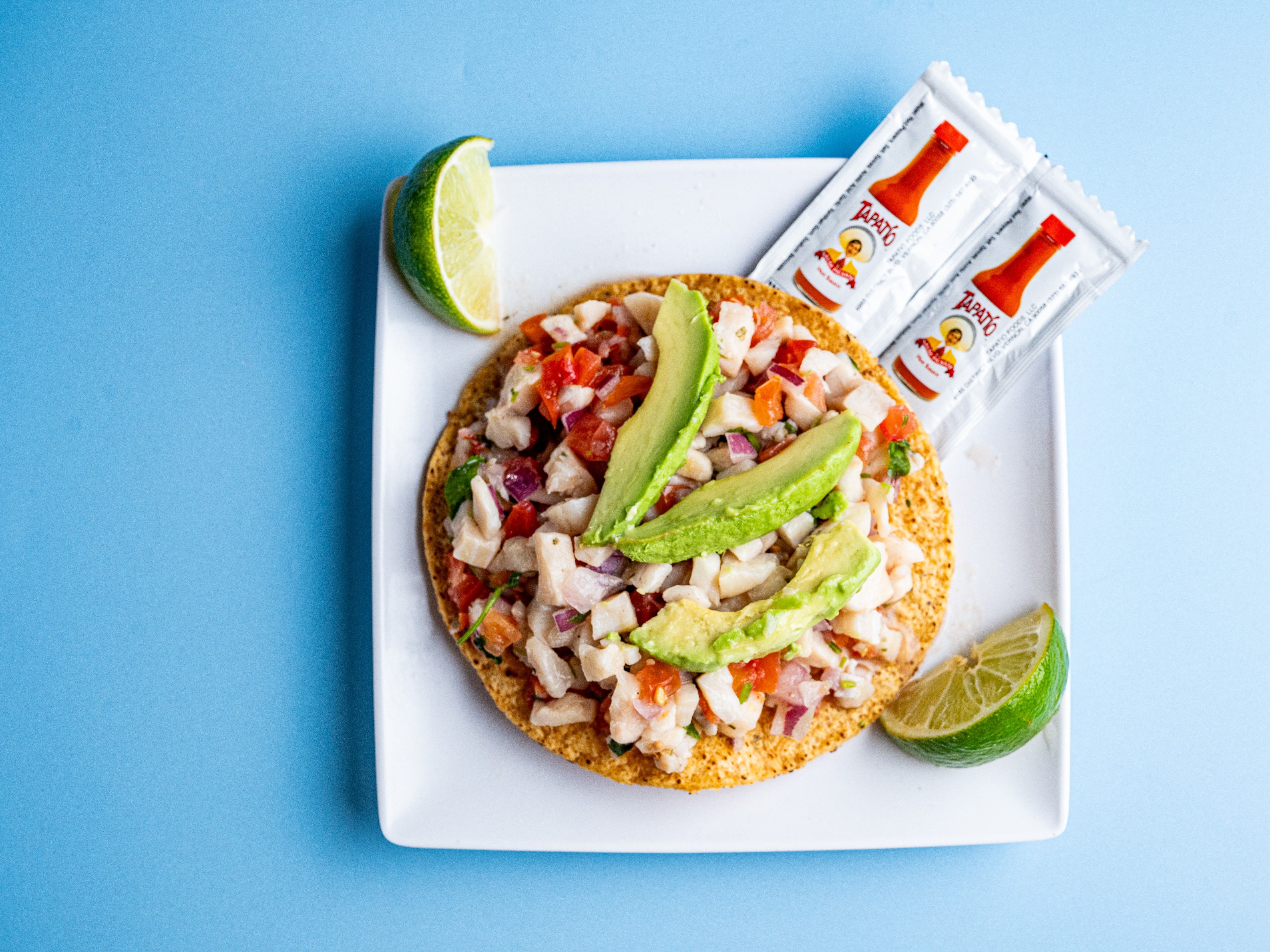#27.    Fish Ceviche Tostada