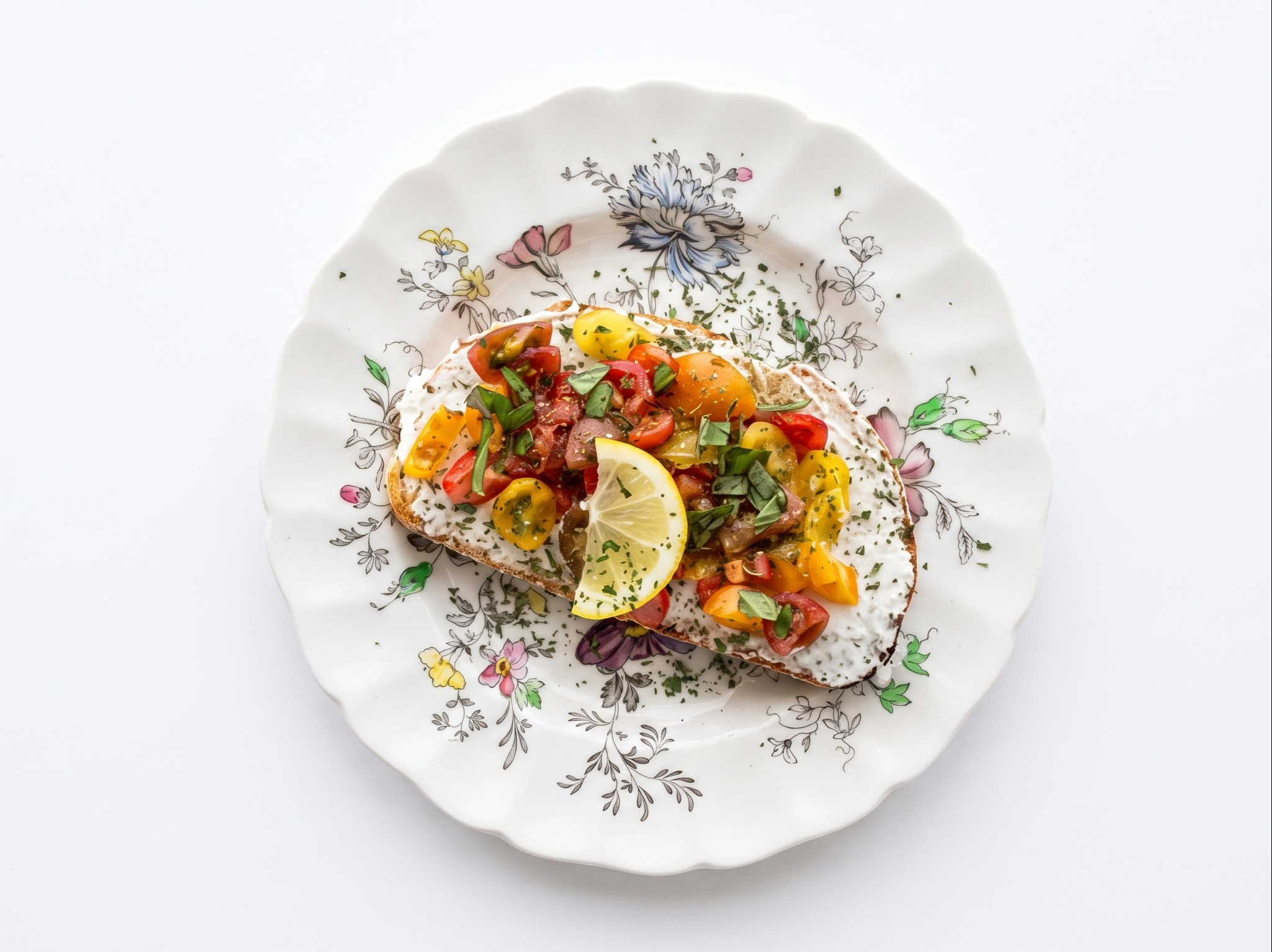 French Cheese Bruschetta.