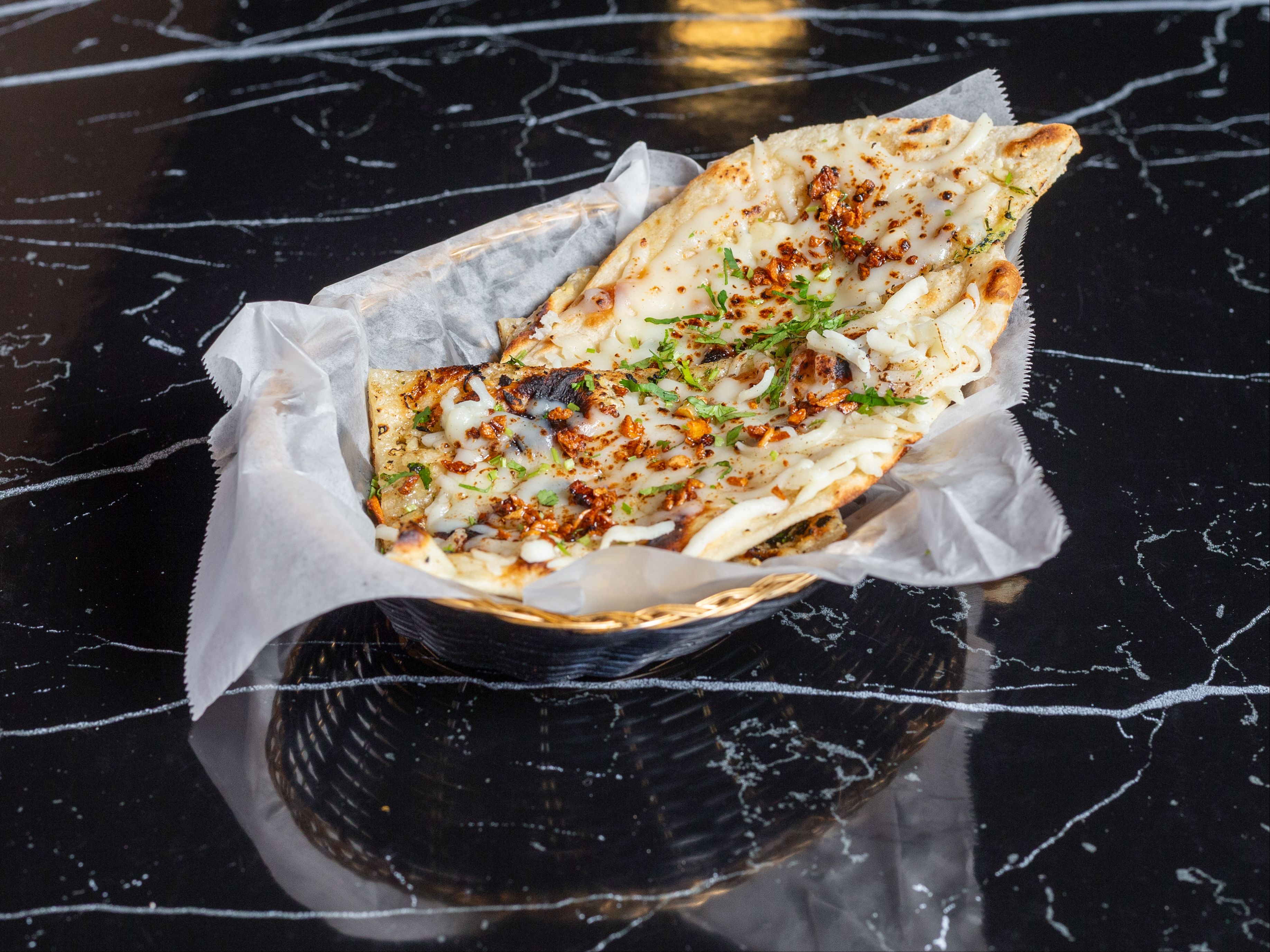 Cheese Garlic Naan.