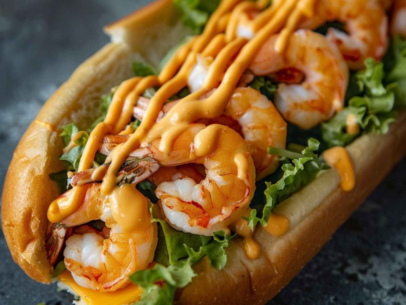 Shrimp and Cheese Sub
