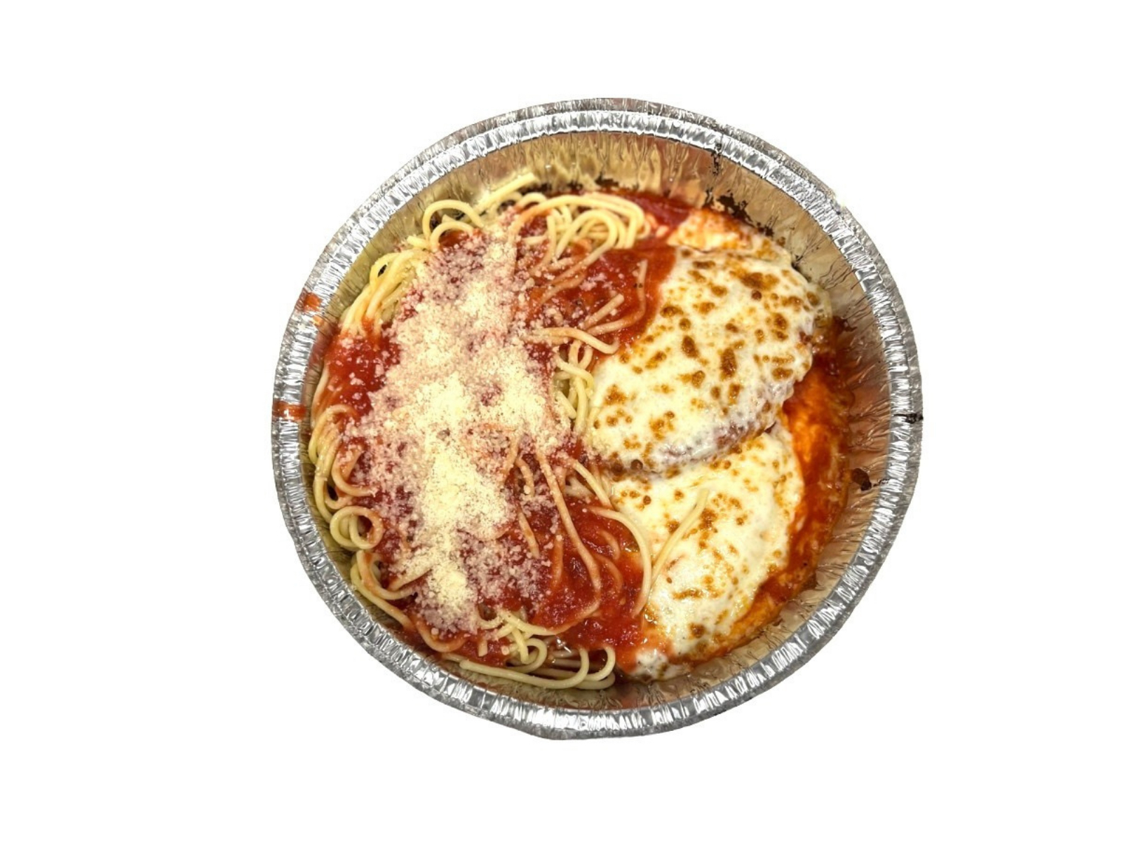 BAKED CHICKEN PARMESAN.