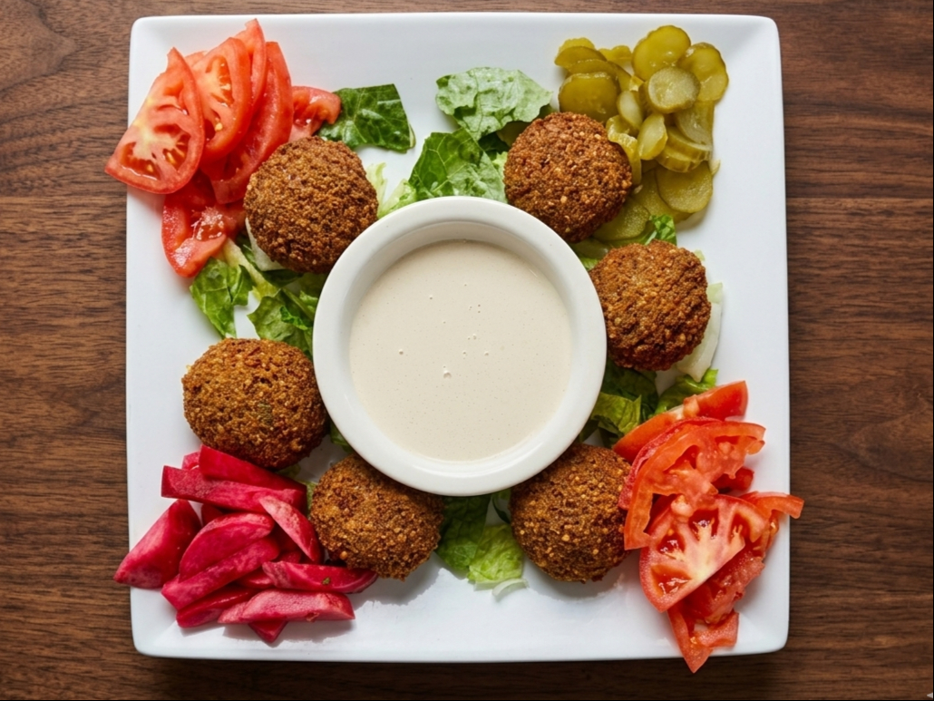 Falafel Plate.