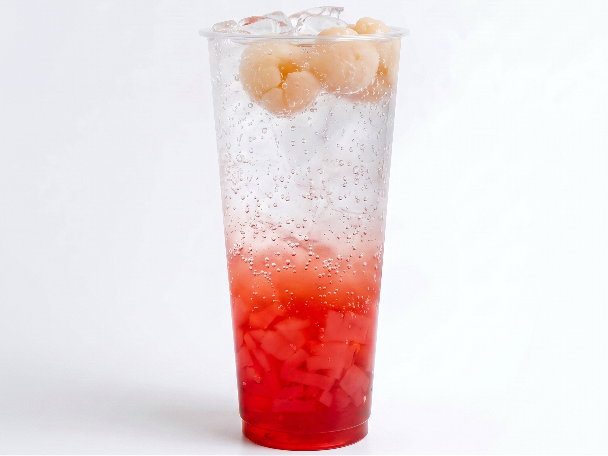 Rose Lychee Bubbling Water.