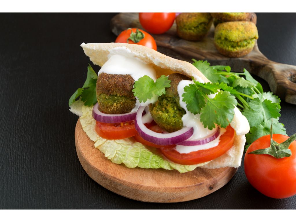 Falafels in Pita HH.