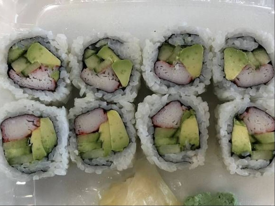 Golden California Roll.