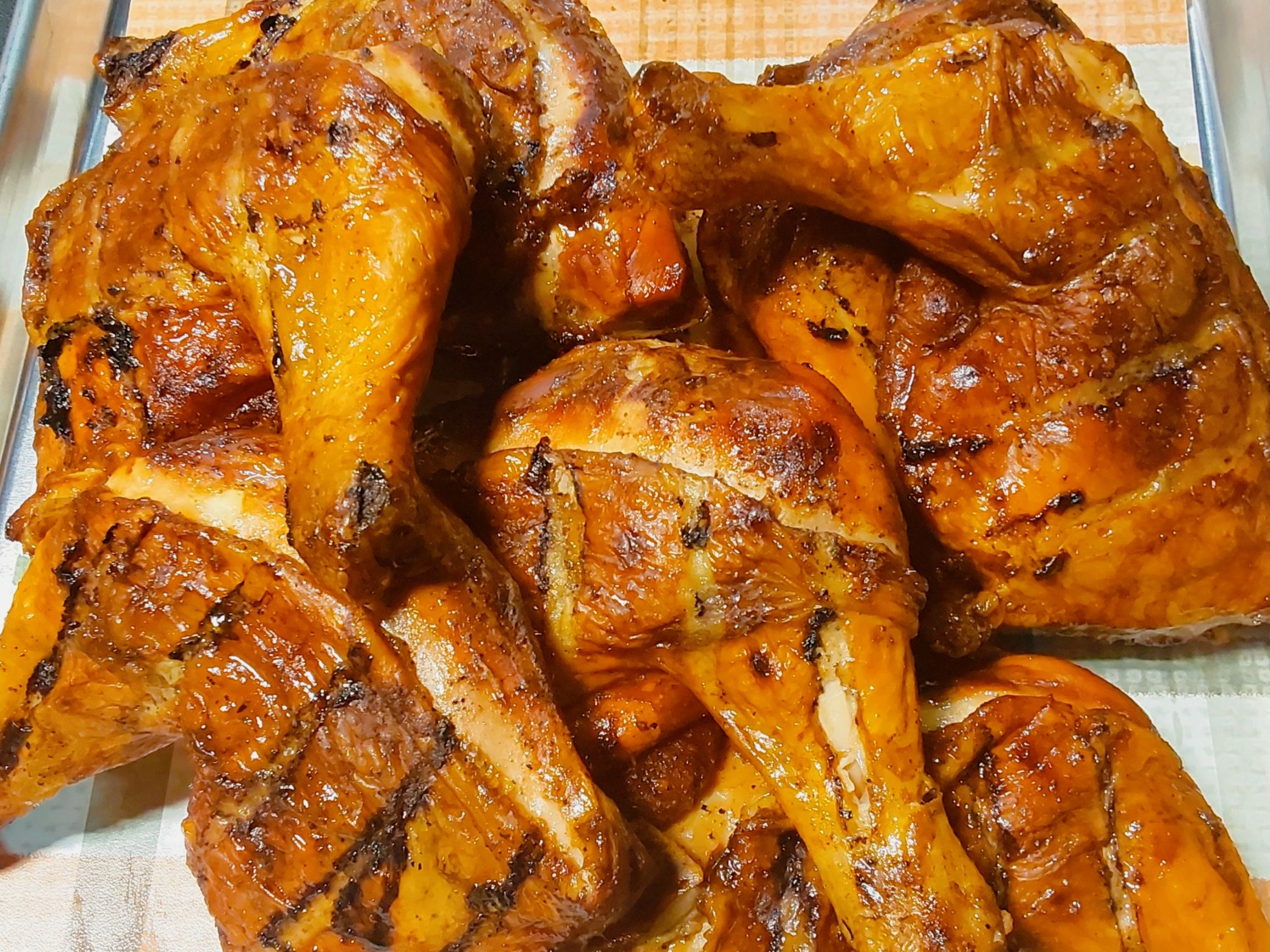 Smoked Chicken Leg Quarter.