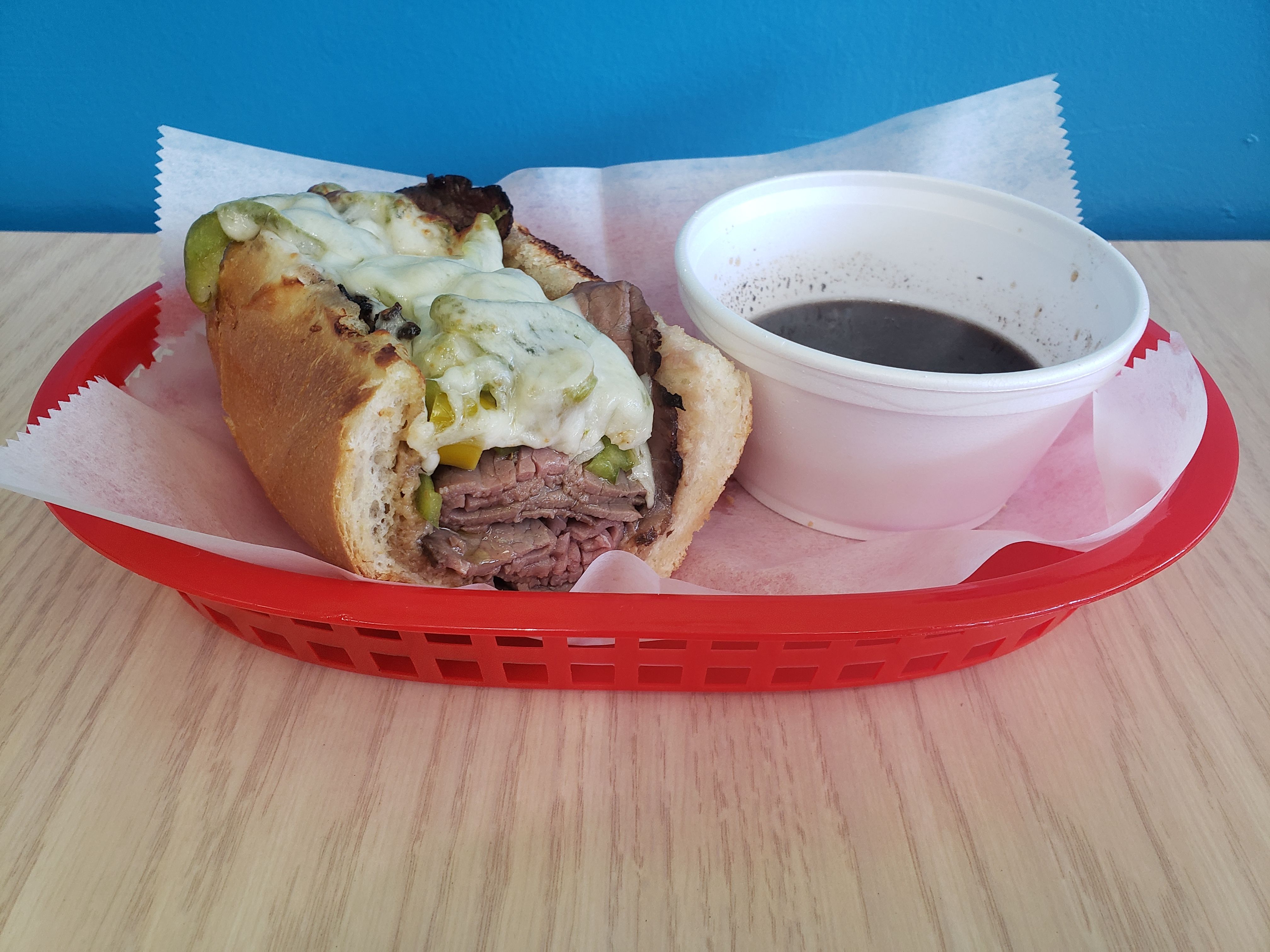 Half Hoagie - Hot Hoagie.