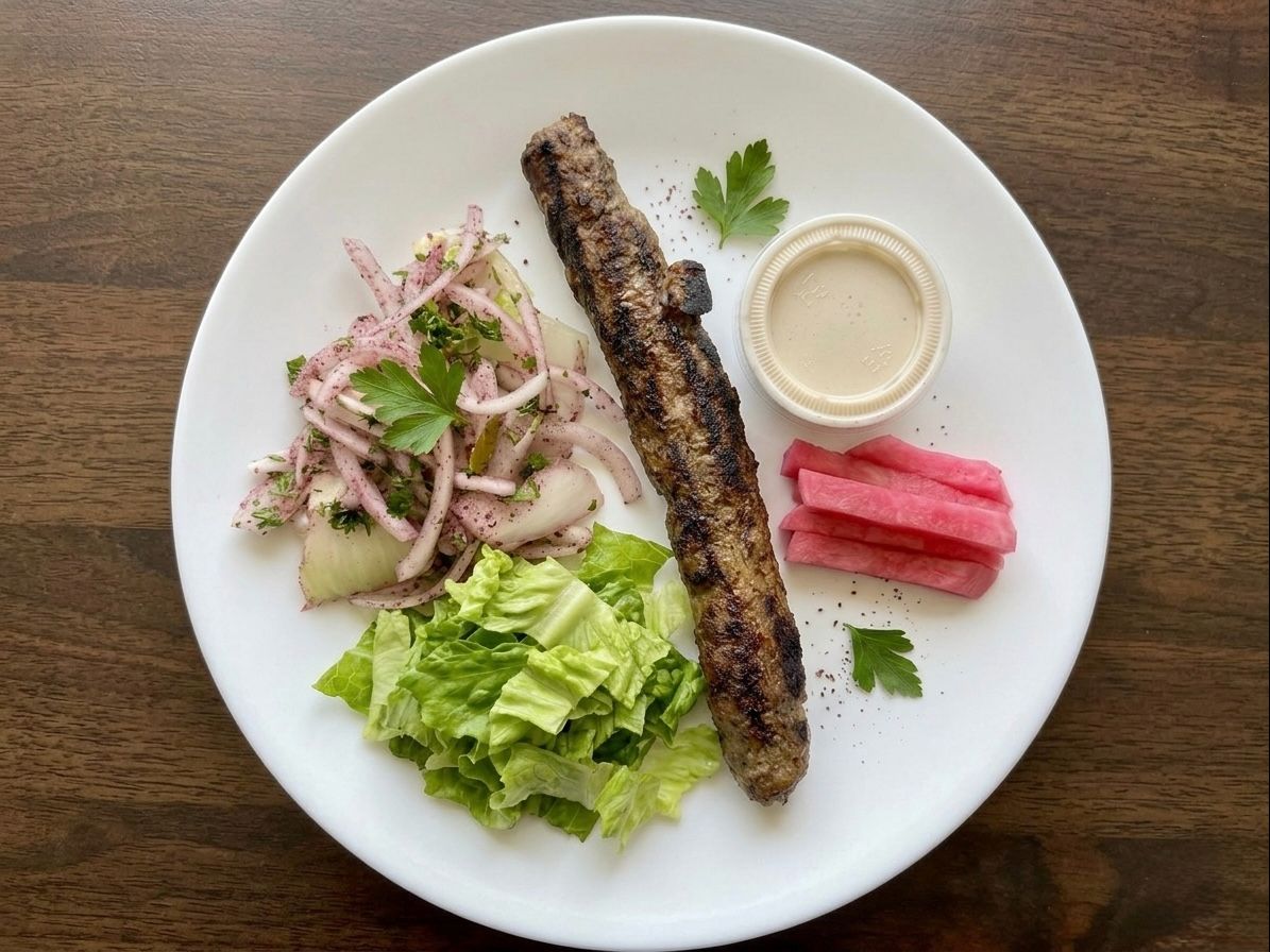 Kafta Skewer (Ground Beef).