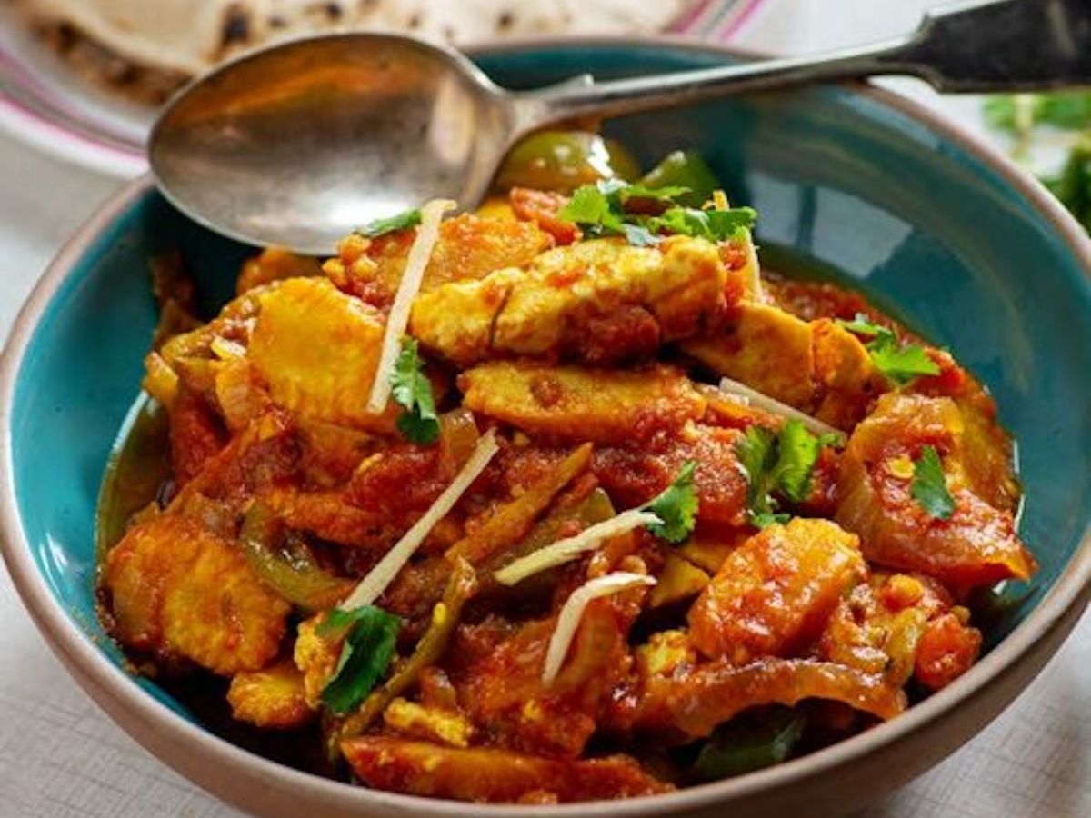 Vegetable Jalfrezi.
