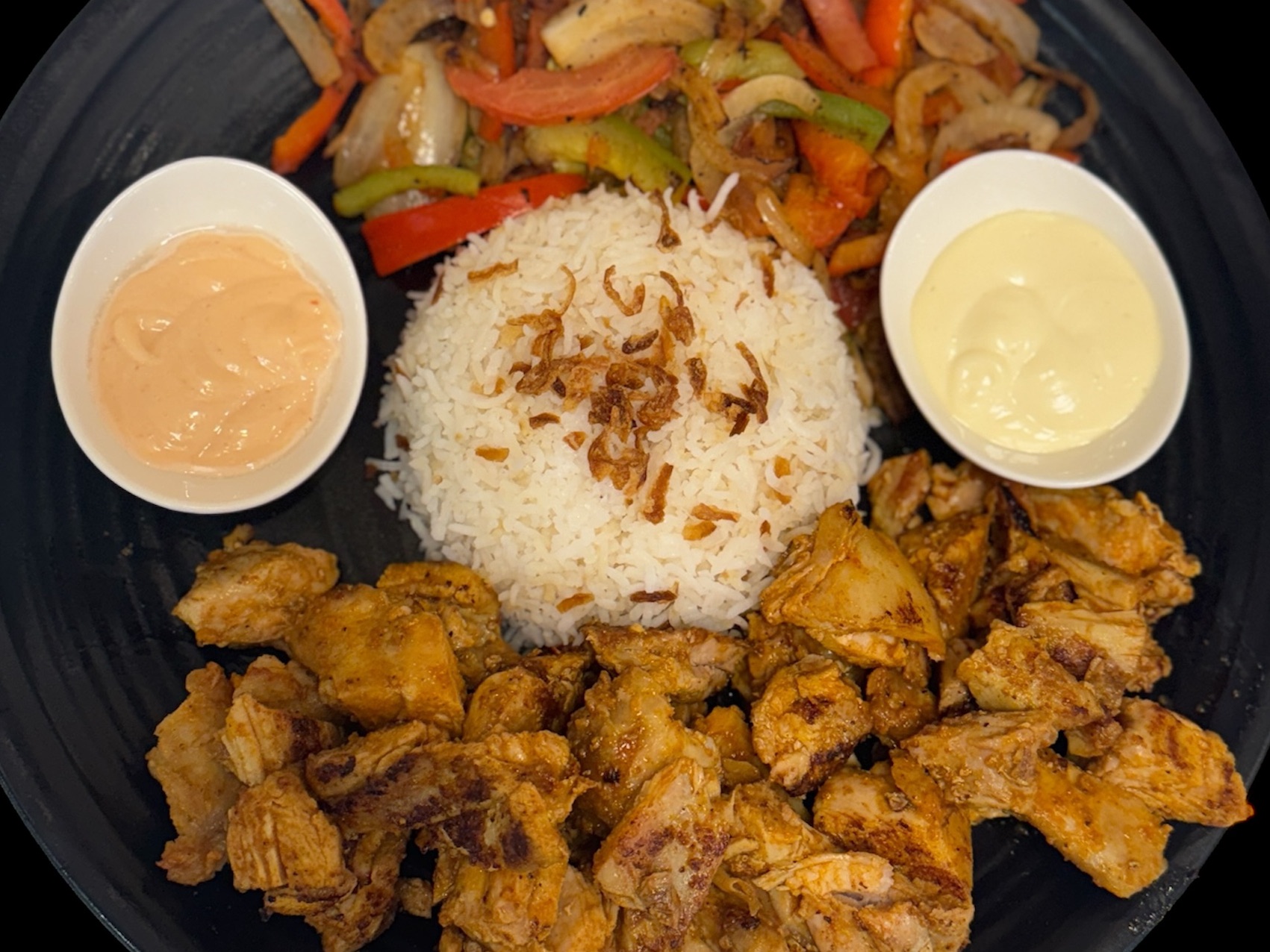 Grill Chicken Rice Bowl.