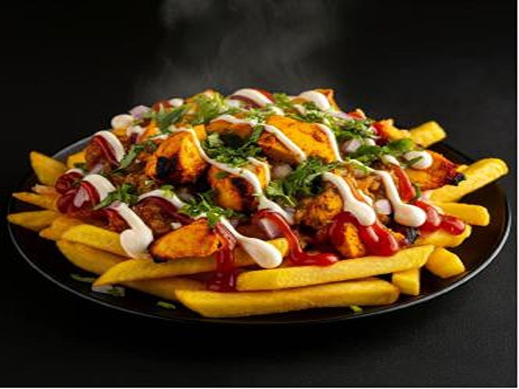 Crazy Tikka Fries.