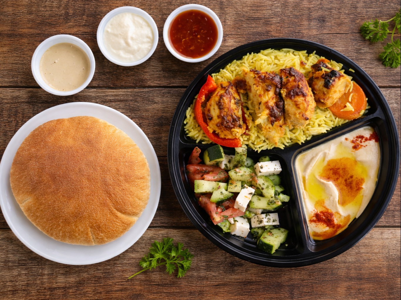 Chicken Kabob Plate
