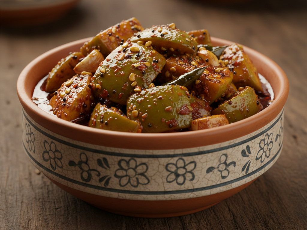 Spicy Mango Pickle.