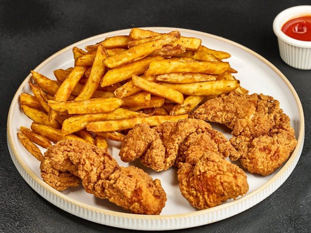 Kids Chicken Fingers.