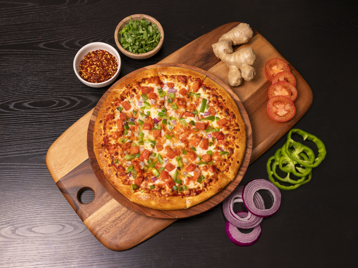 Butter Chicken Pizza