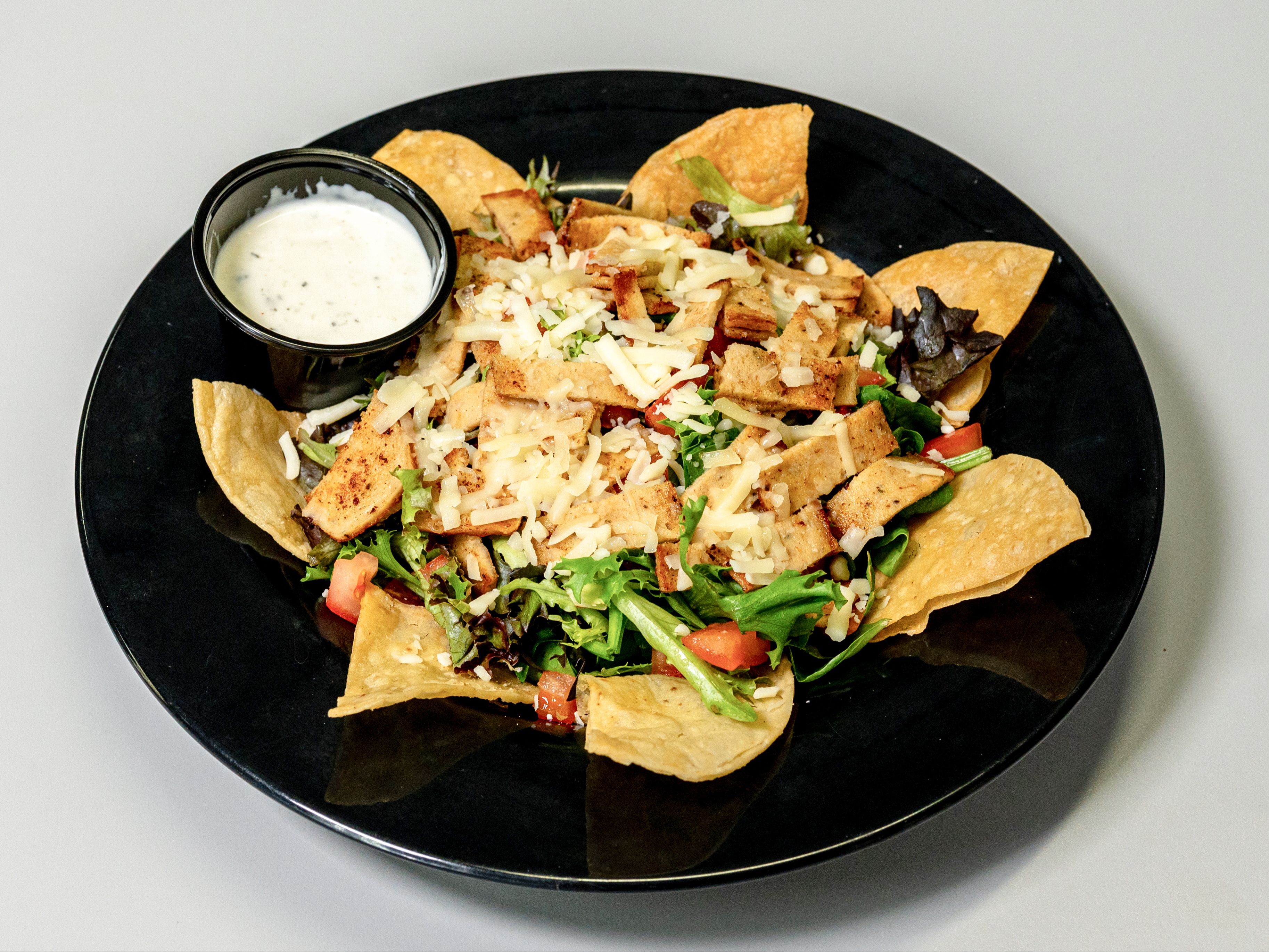 Chicken Gyro Salad.