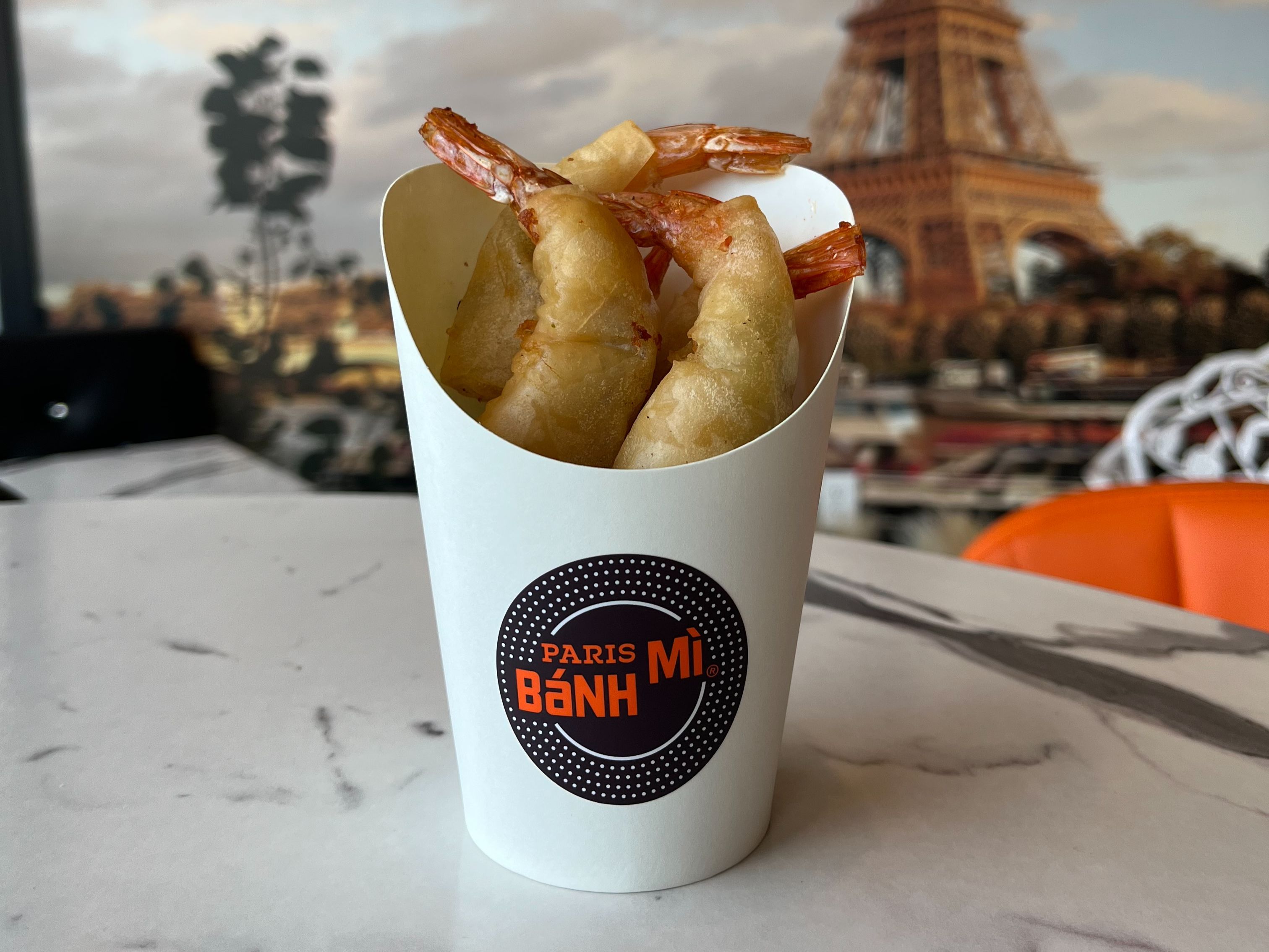 OP1. FIRECRACKER SHRIMPS - (4PCS) - TÔM HỎA TIỄN CHIÊN DÒN.