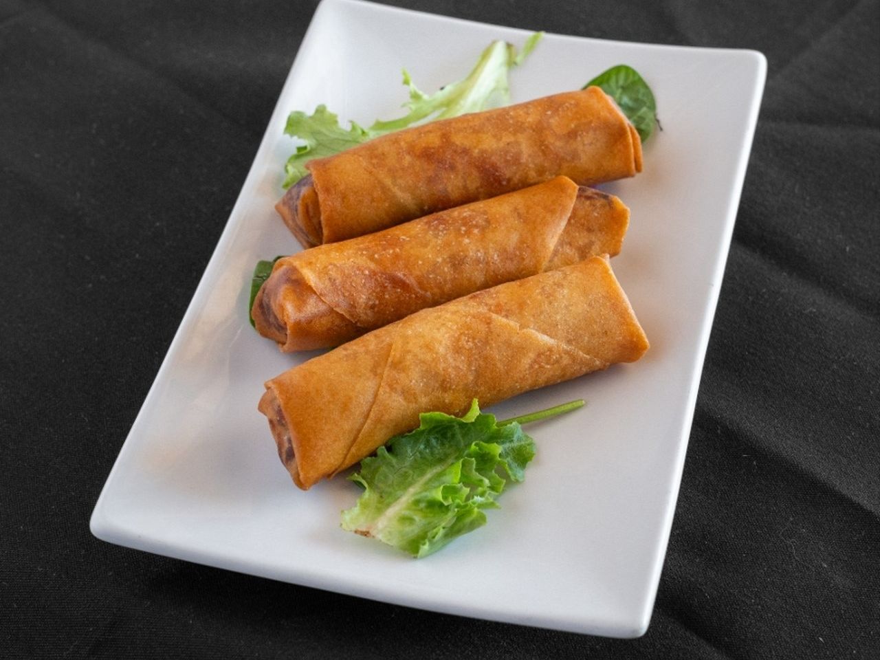 Vegetable Egg Rolls.