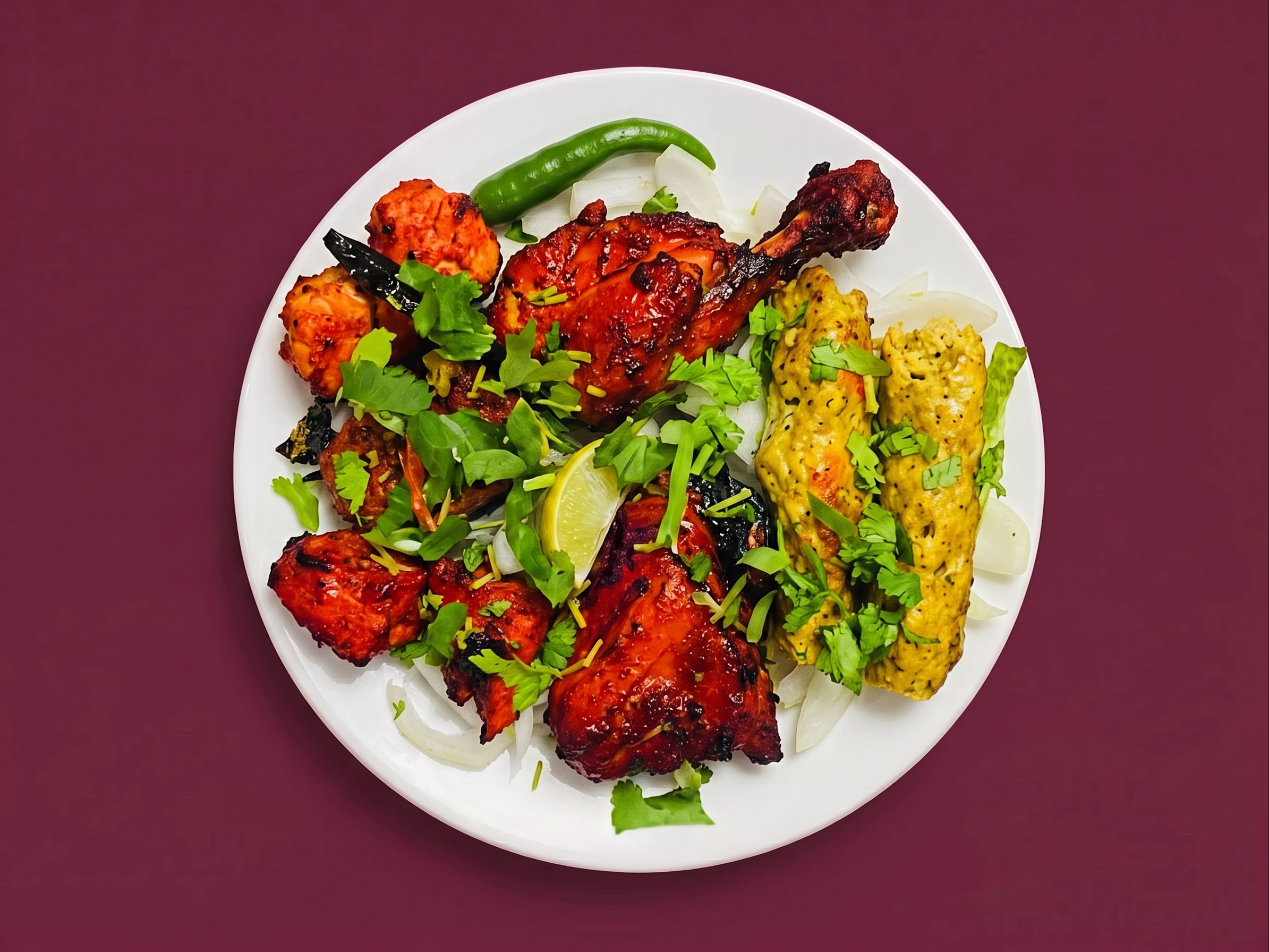 61. Tandoori Mixed Grill.