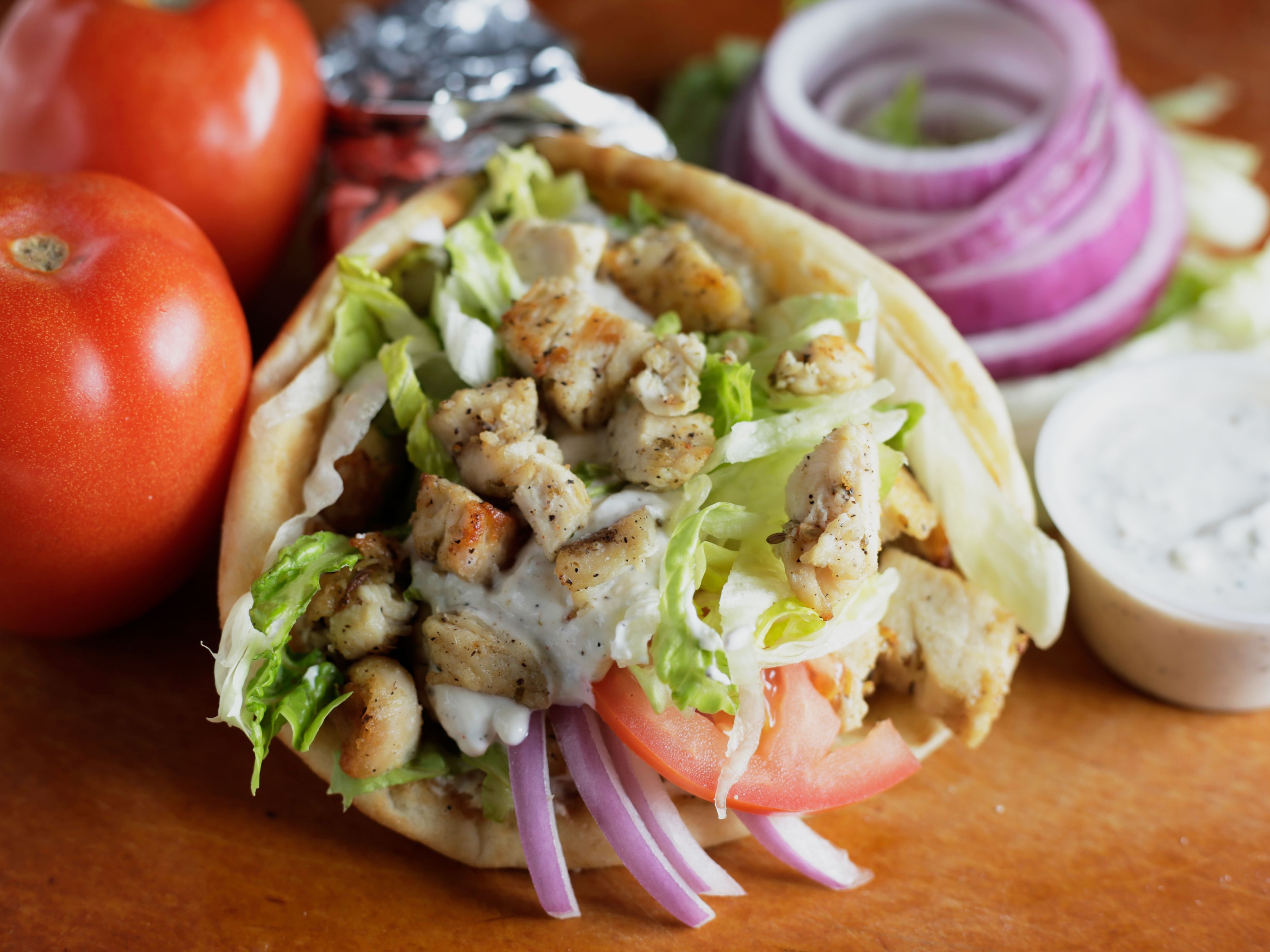 Chicken Gyros.
