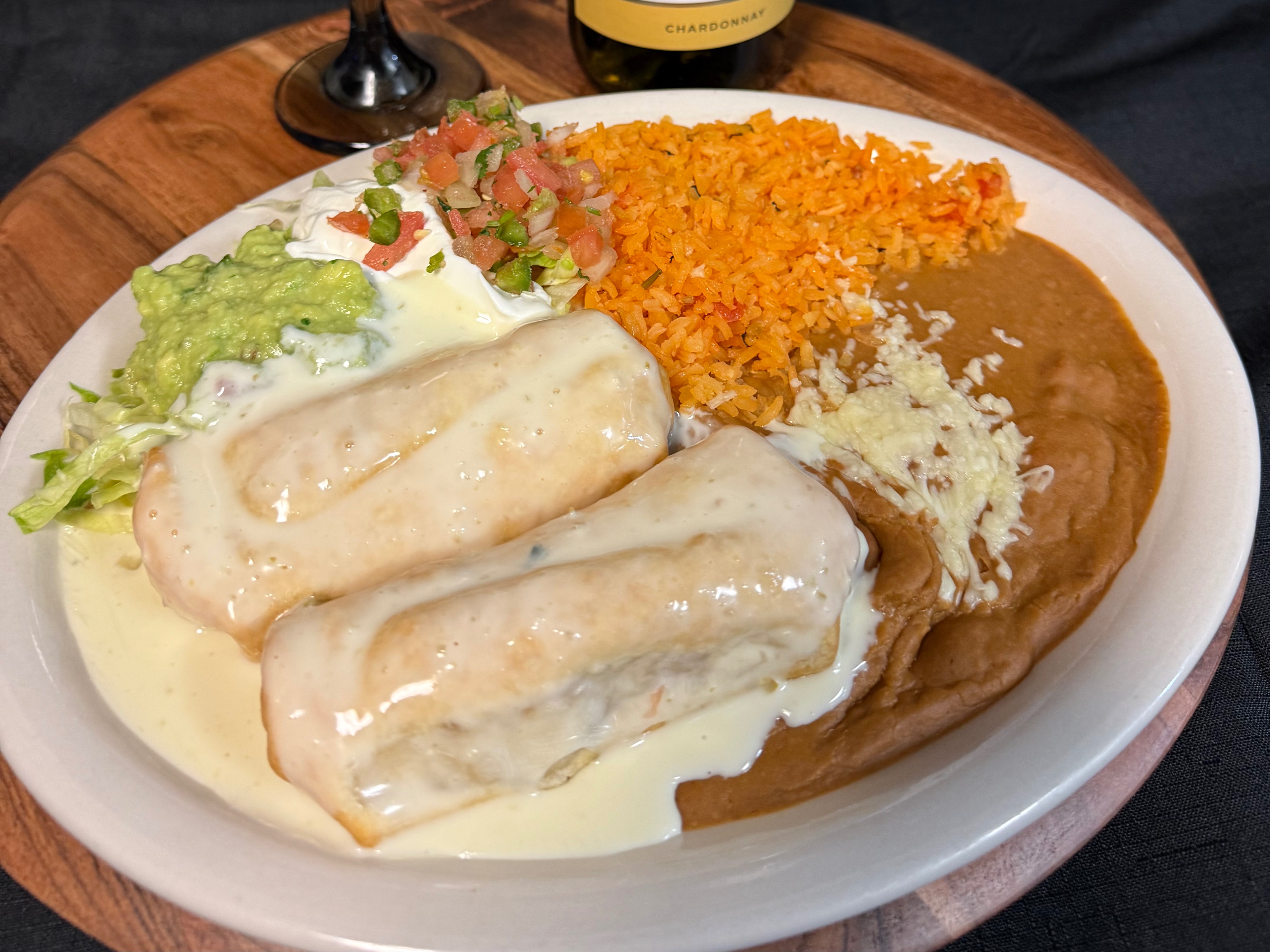 Pork Chimichanga