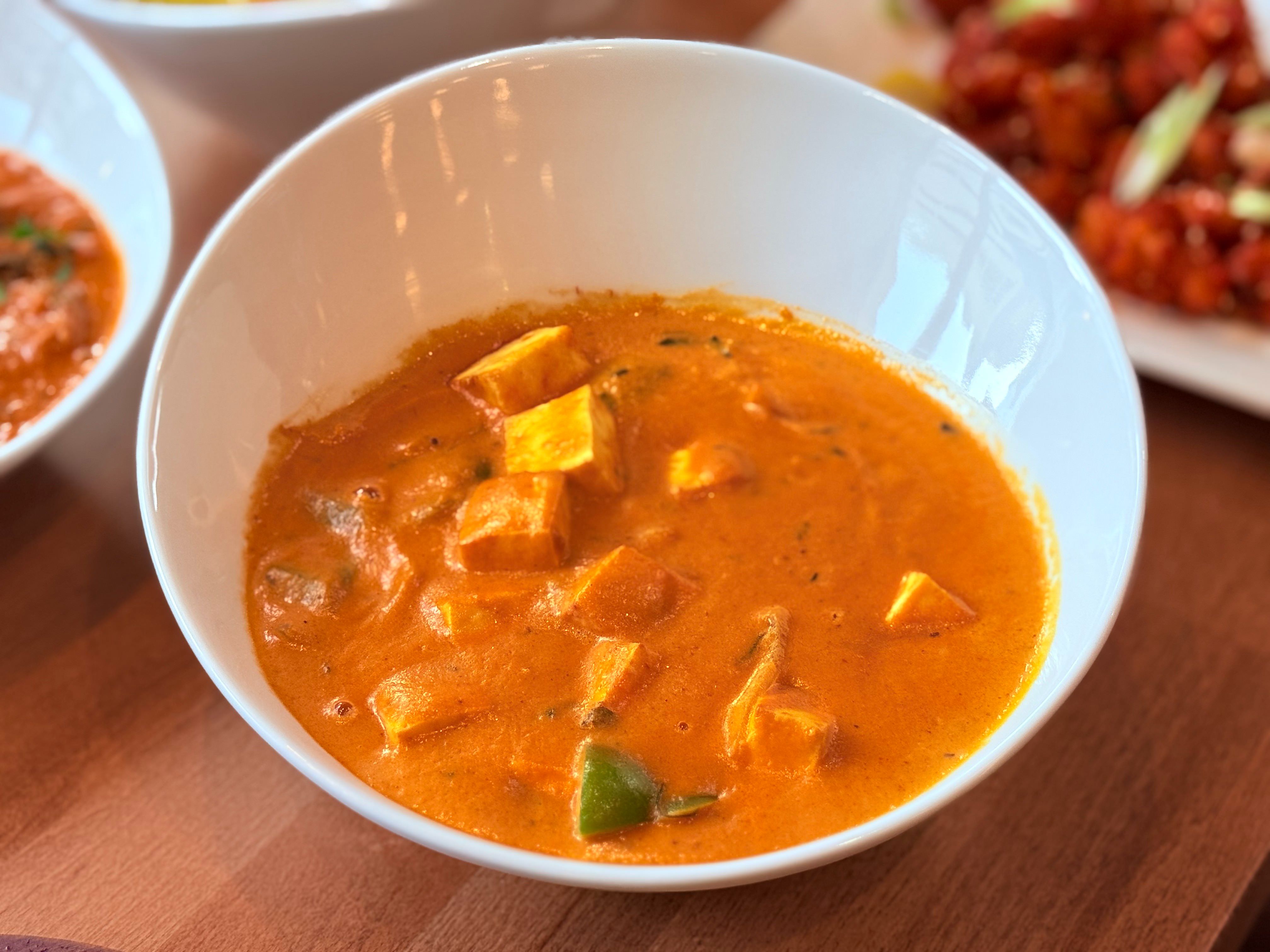 Paneer Butter Masala.