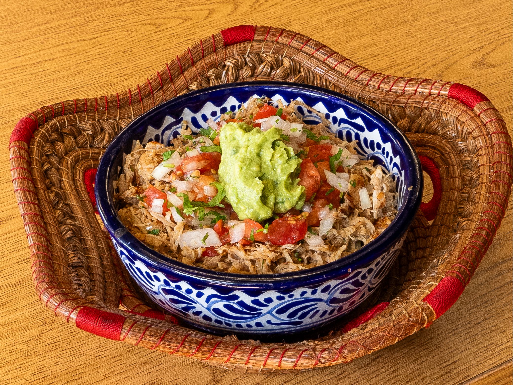 Cochinita Burrito Bowl.