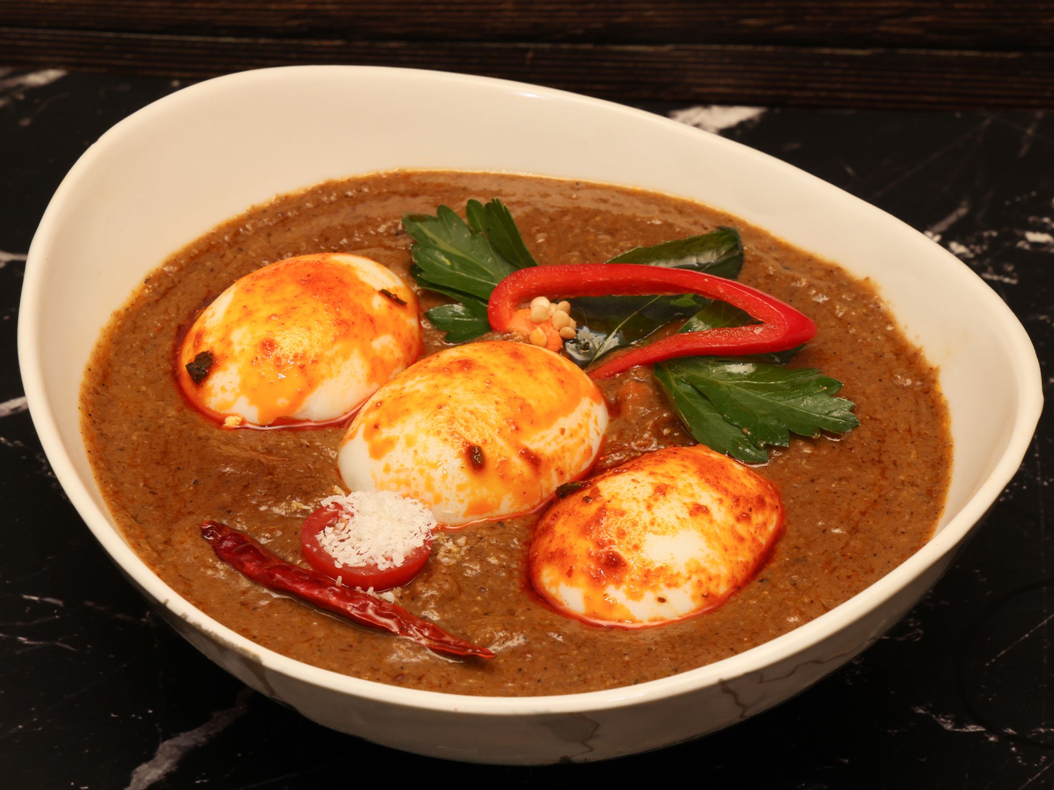 Dum Ka Egg Curry.