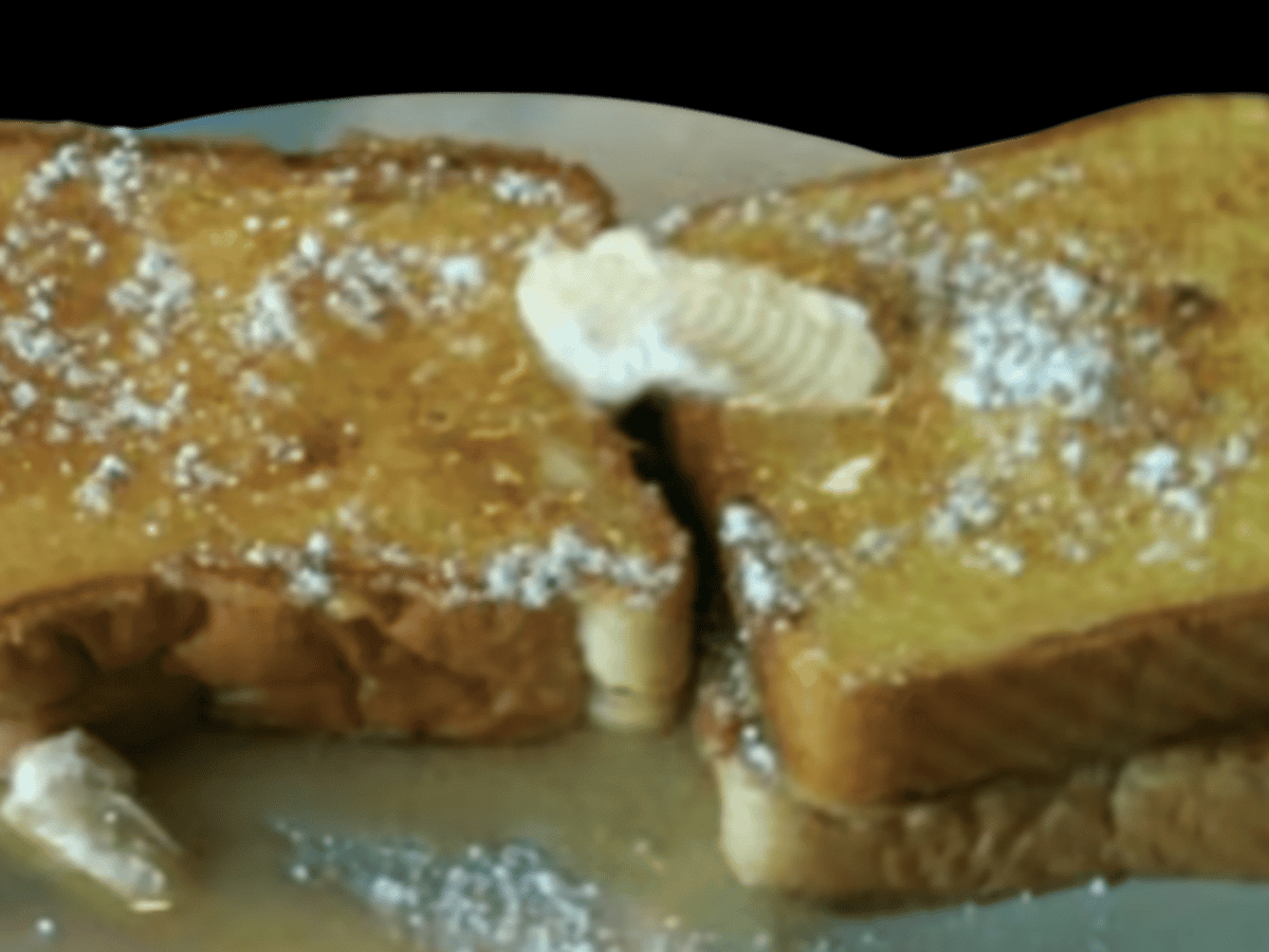 Elvis Stuffed French Toast.