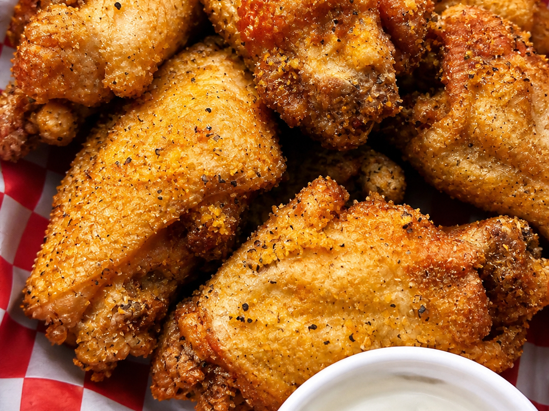 Bone-In Wings - Dozen.