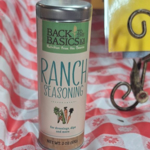 Back To Basics Organic Ranch Seasoning