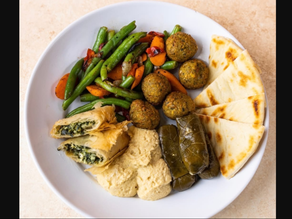 Vegetarian Plate.