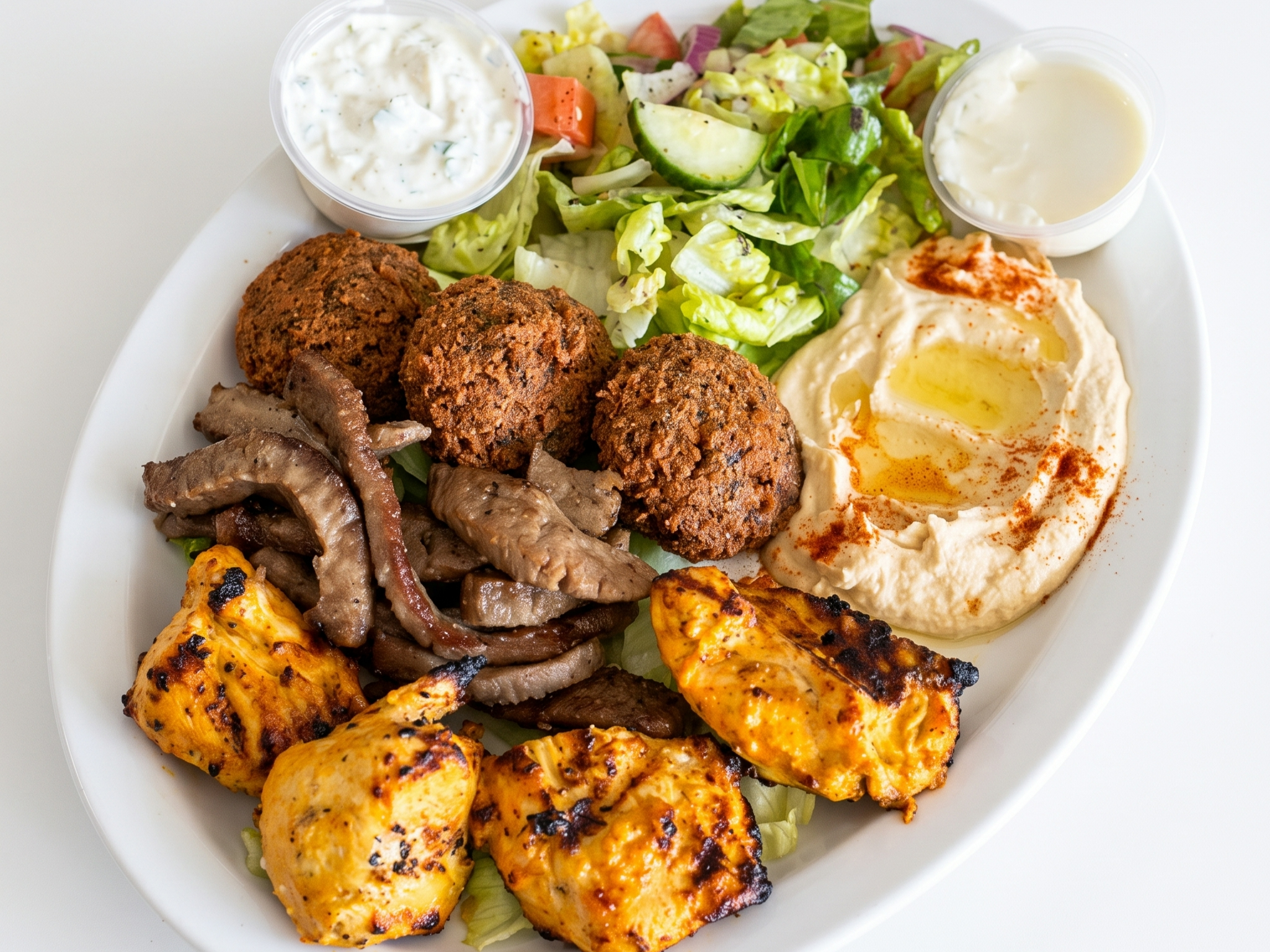 Sampler Plate.