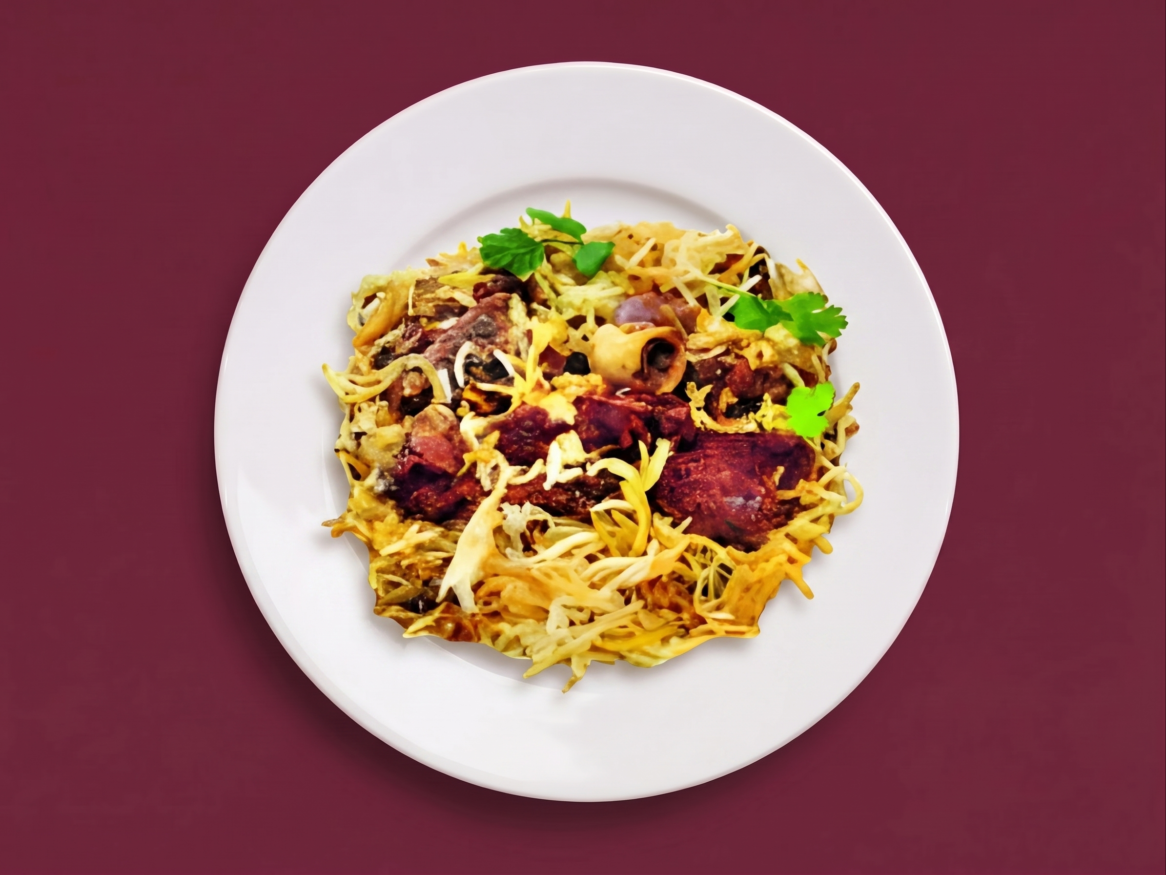57. Goat Biryani.