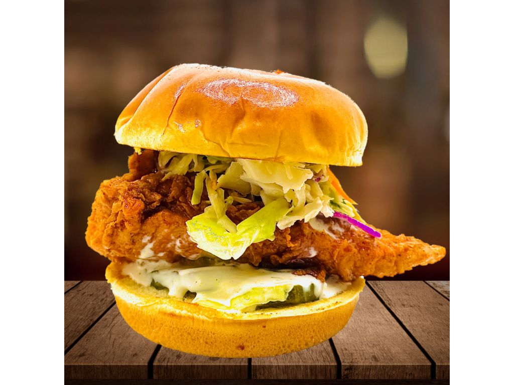 Hot Honey Chicken Sand.