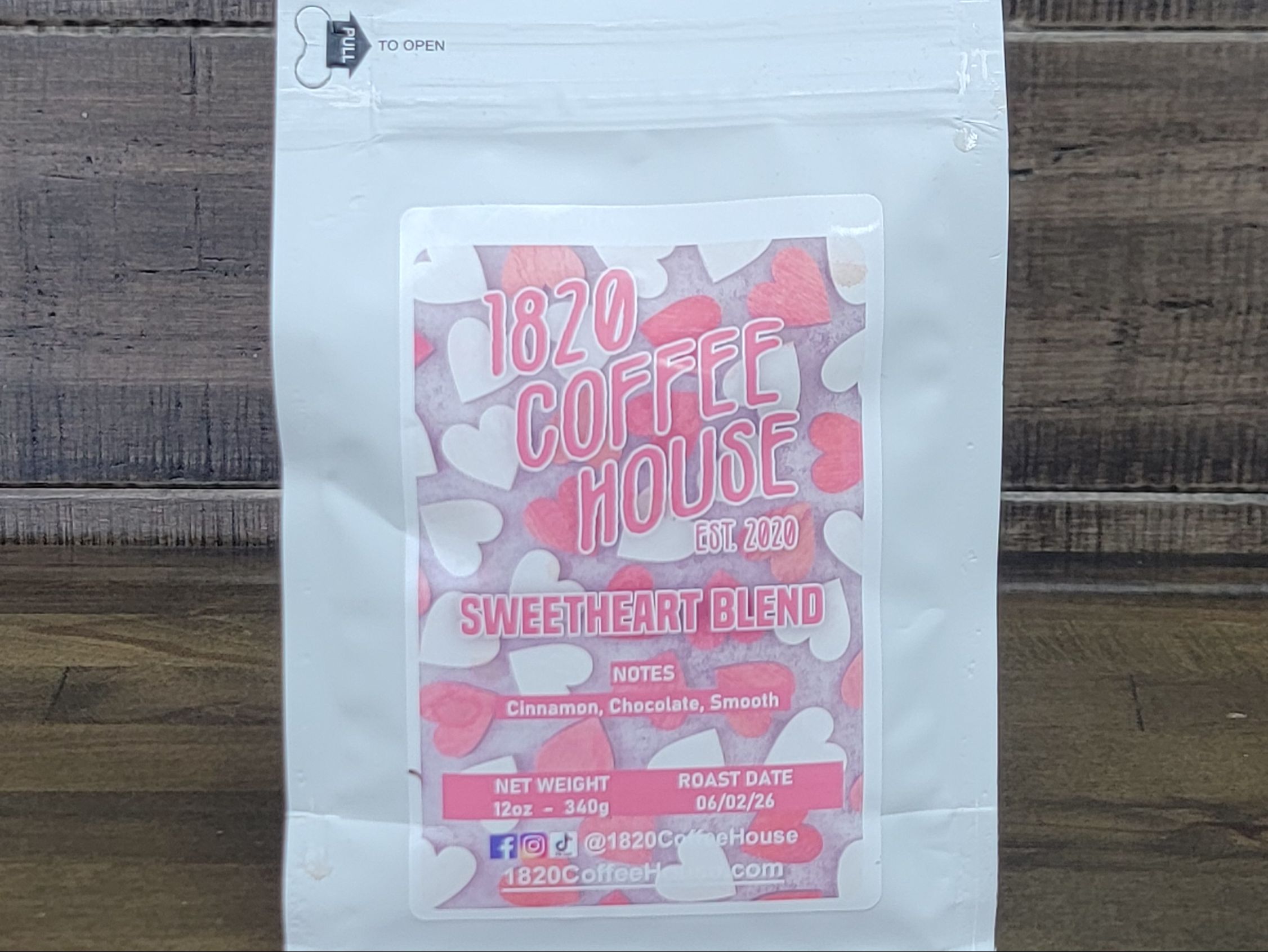 Sweetheart Blend | 12 oz Bag.