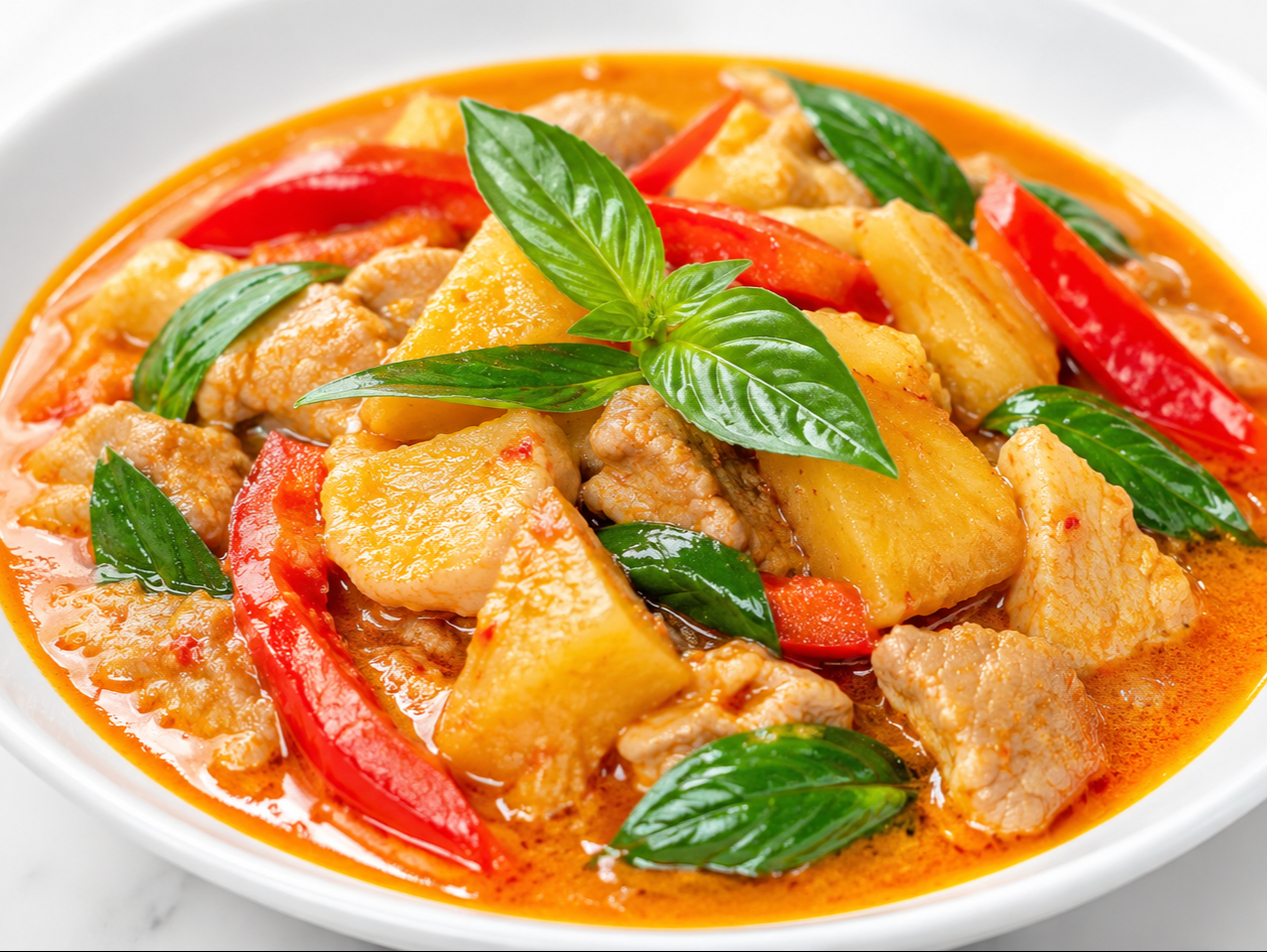 Spicy Pineapple Curry.