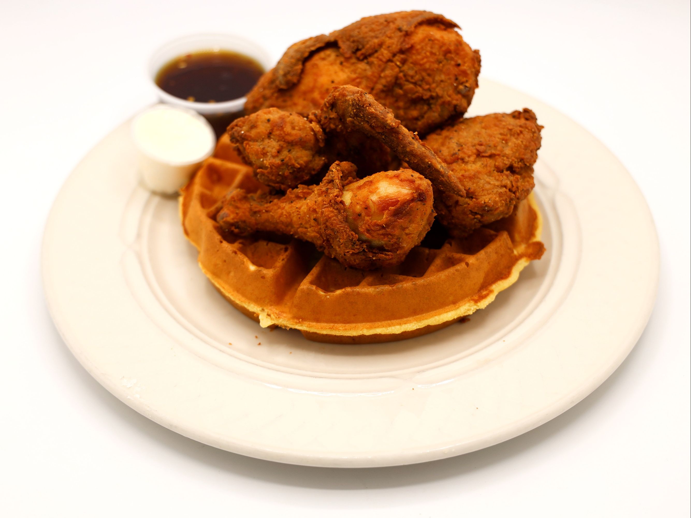 Fried Chicken and Waffles.