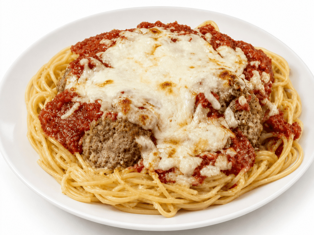 Spaghetti w/ Meatballs.