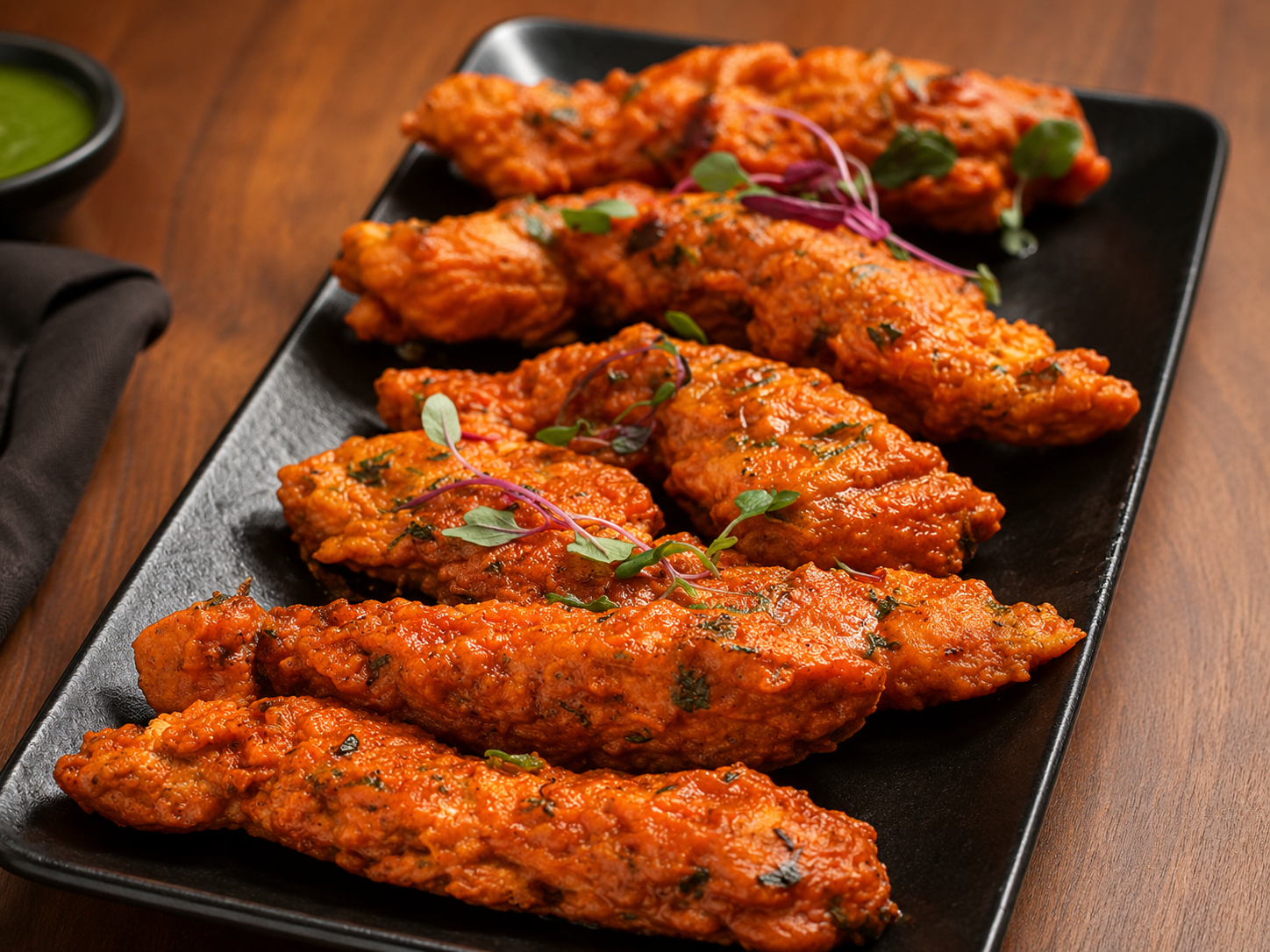 Butter Chicken Dippers.