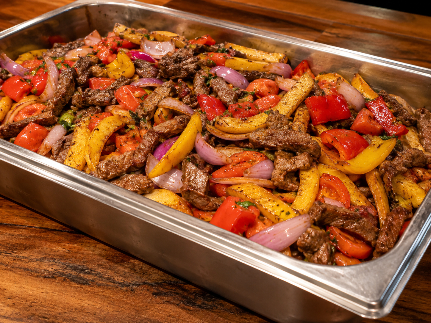 LOMO SALTADO TRAY LG. 10_12 People