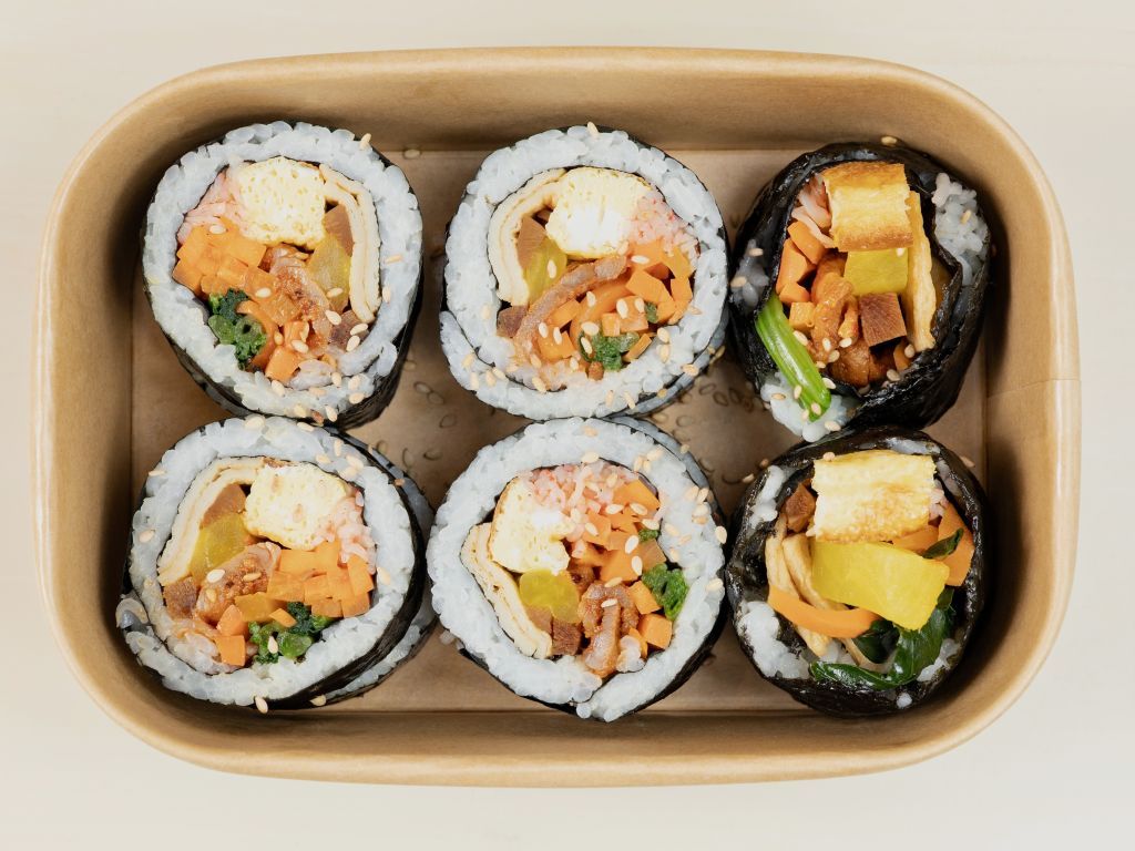 Pork Kimbap-돼지불고기김밥.