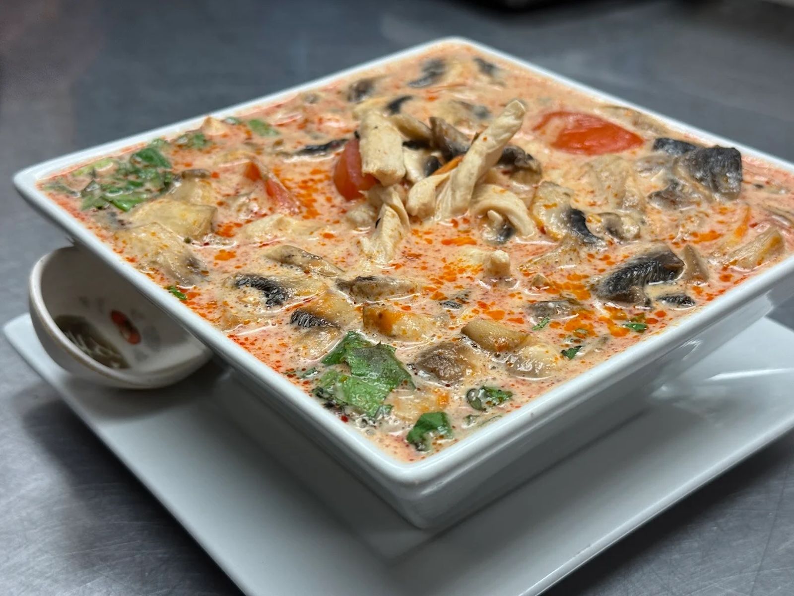 Tom Yum Kai.