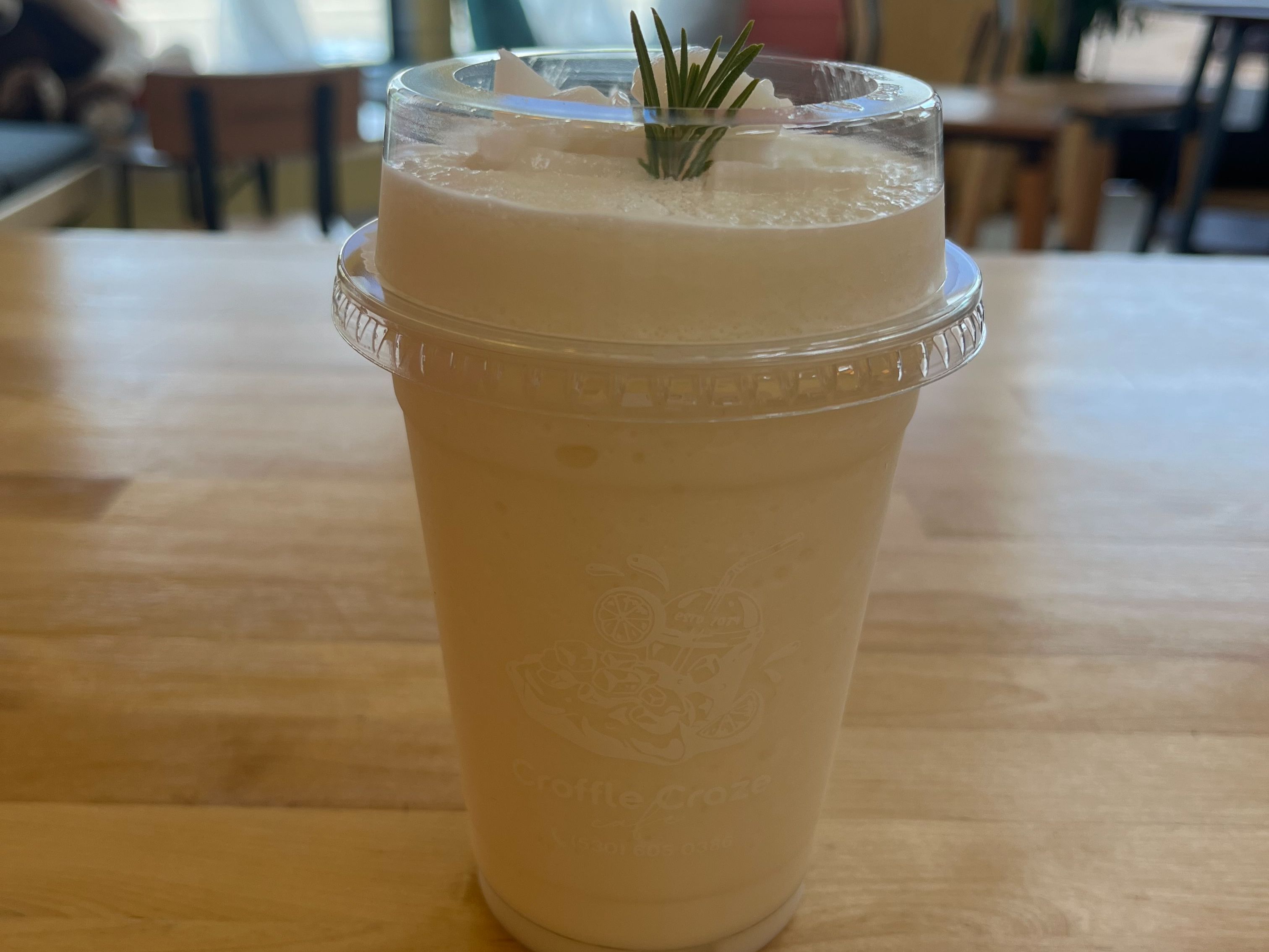 Young Coconut Smoothie.