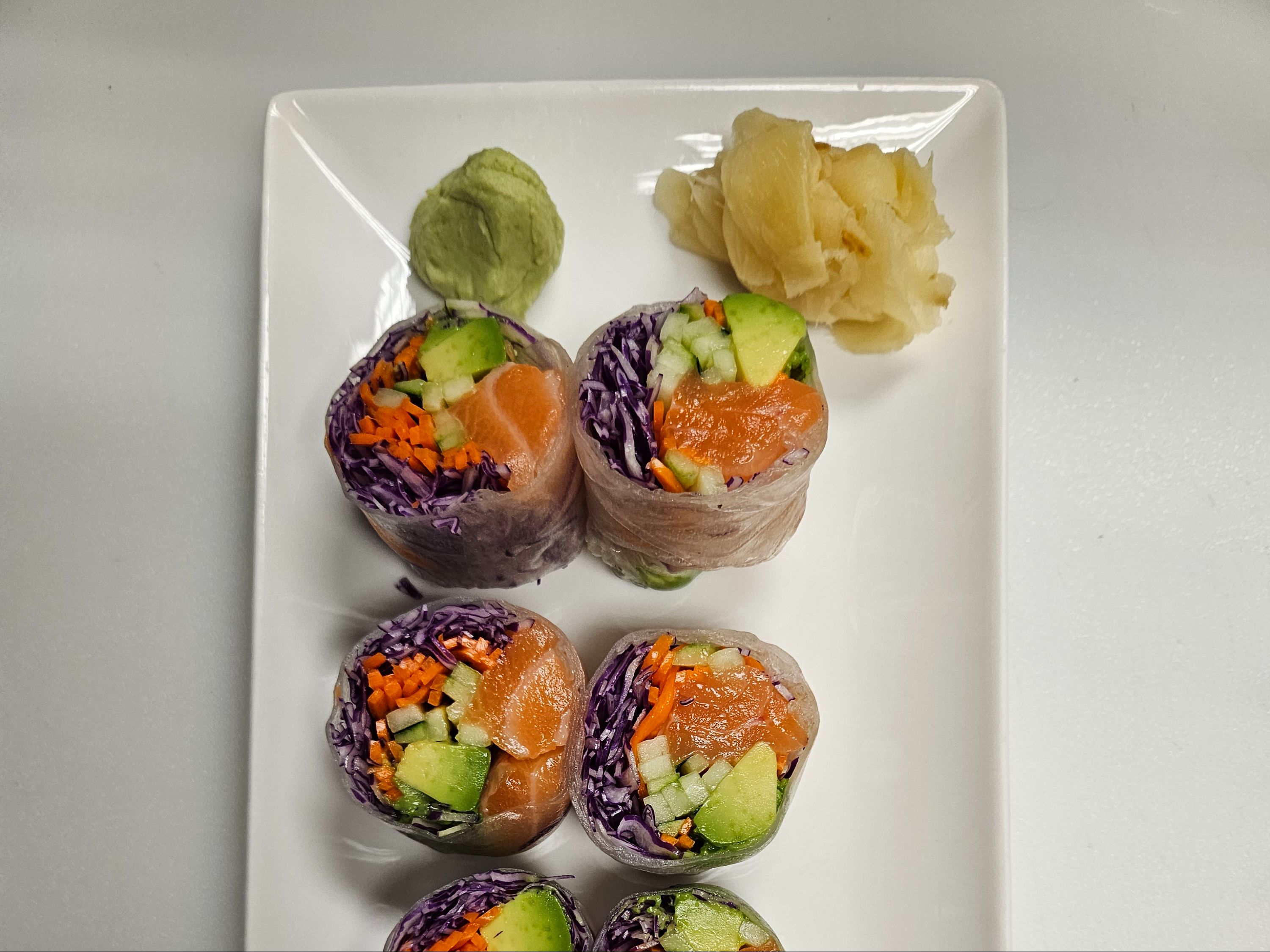 SEAFOOD SALAD WRAP/SPICY.