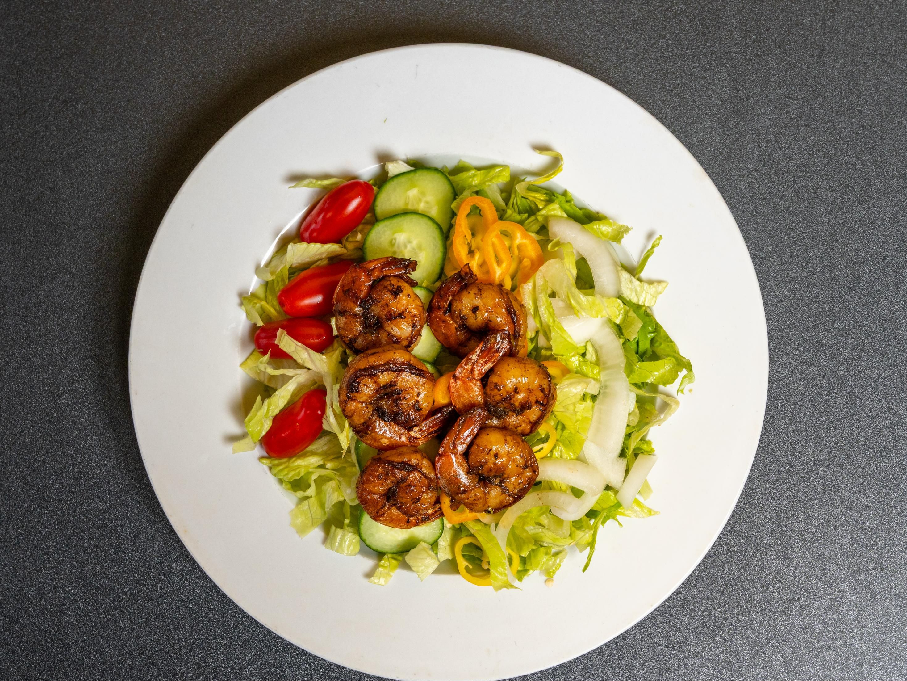 TJS Jerk Shrimp Salad