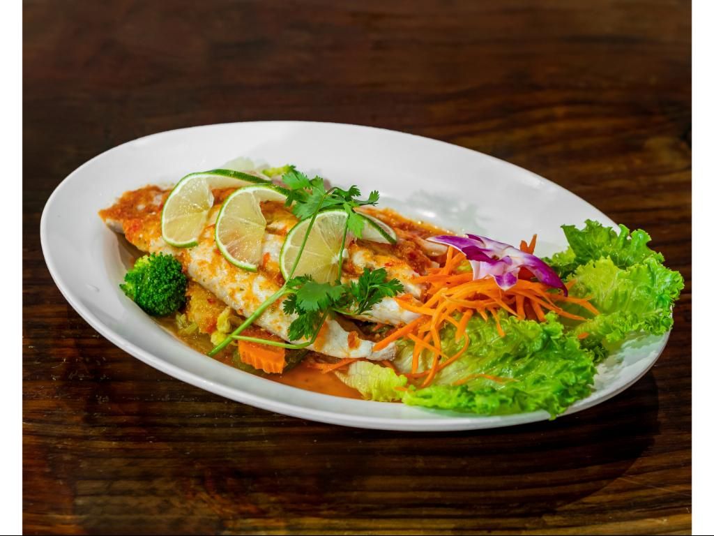 Sea Bass Lime Chili.