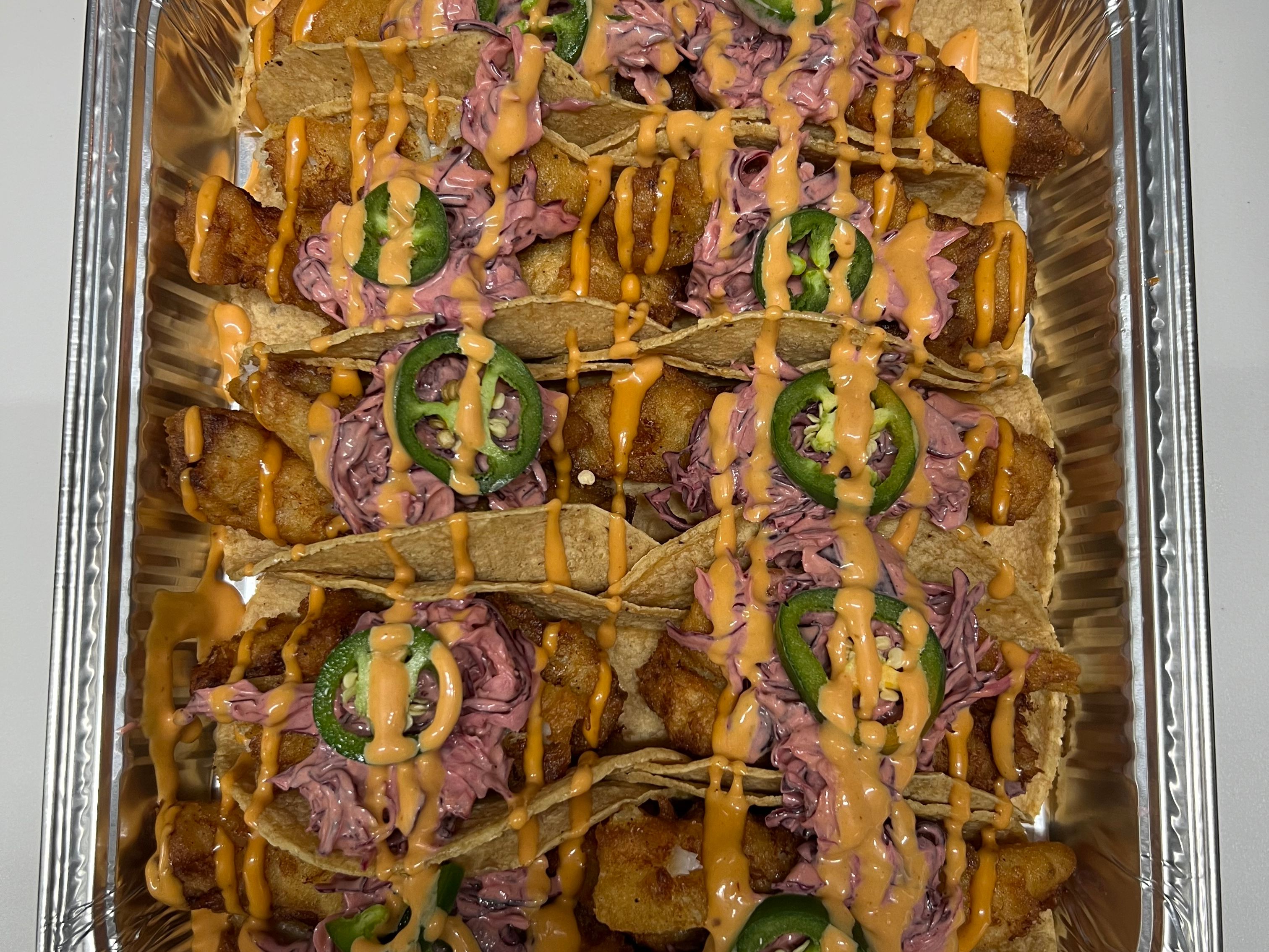 Baja Cod Party Pack 30 Tacos.
