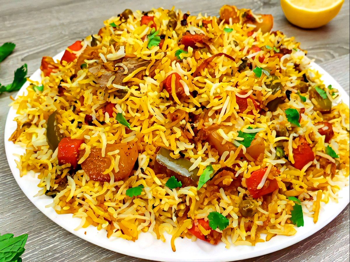 Gongura Veg Biryani.